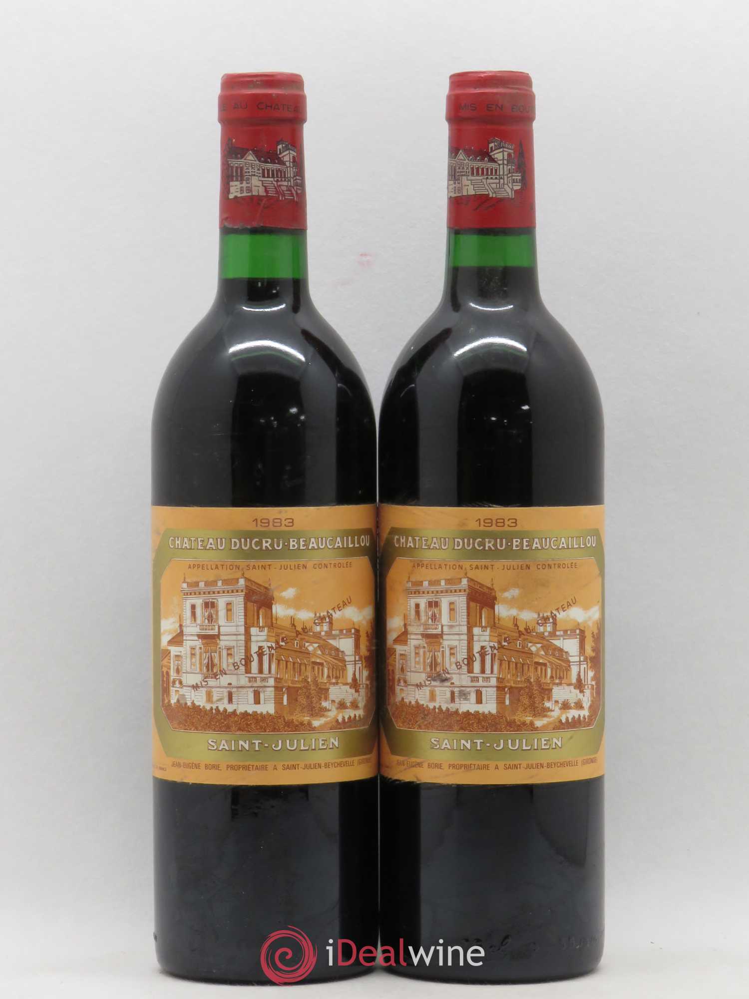 Château Ducru Beaucaillou 2ème Grand Cru Classé 1983 - Lot de 2 bouteilles - 0