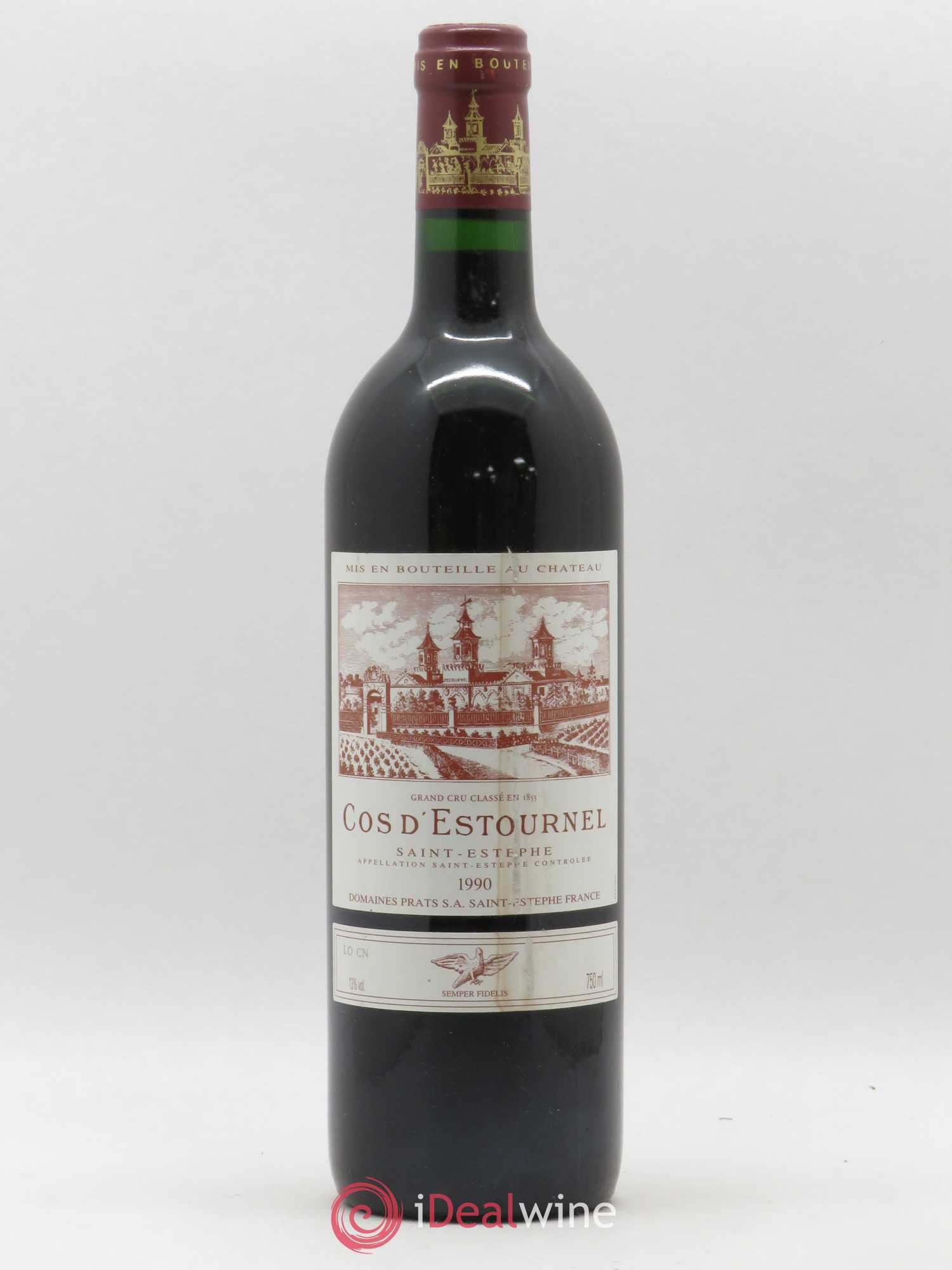 Cos d'Estournel 2ème Grand Cru Classé 1990 - Lot de 1 bouteille - 0