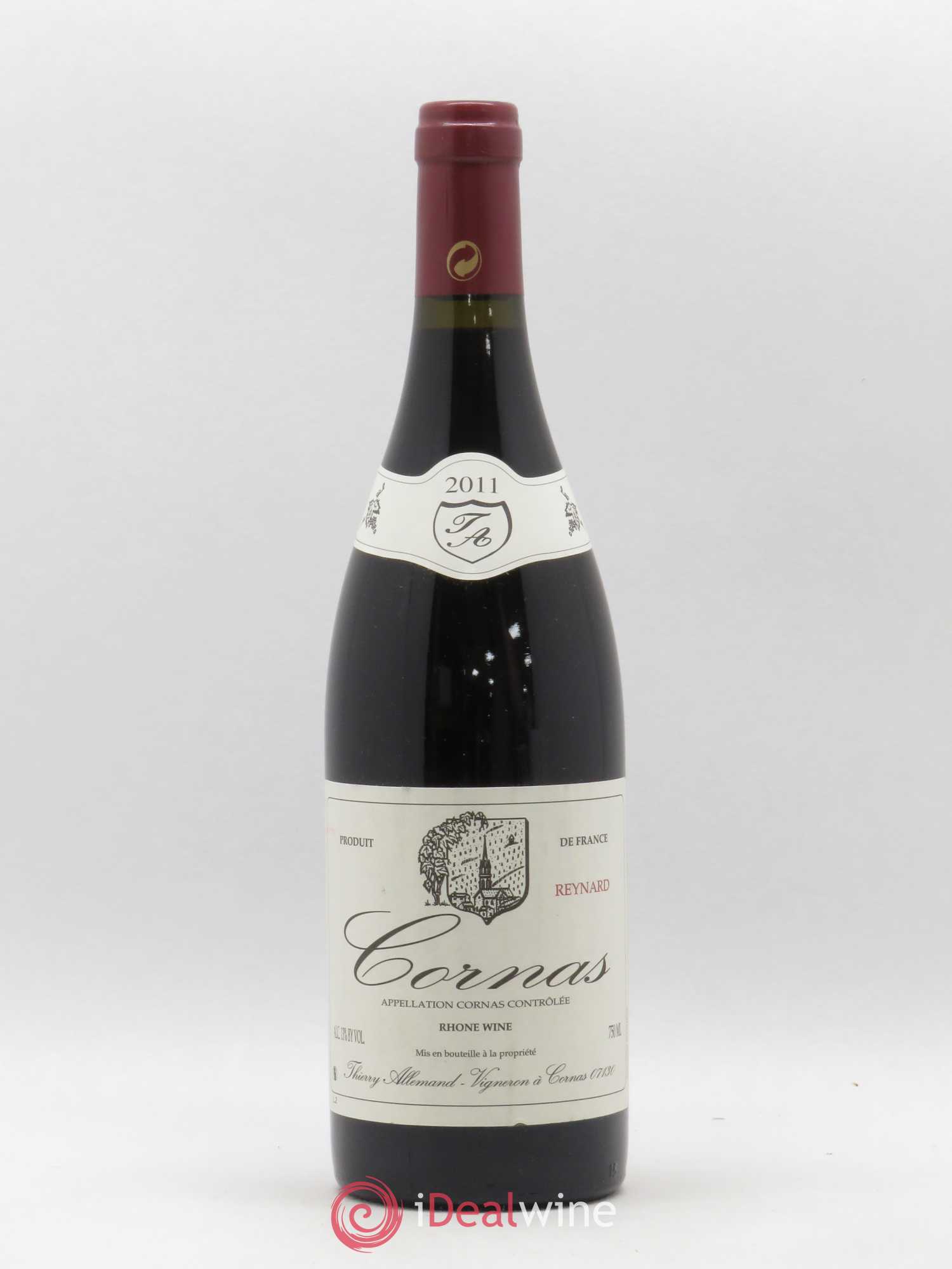 Cornas Reynard Thierry Allemand 2011 - Lot de 1 bouteille - 0