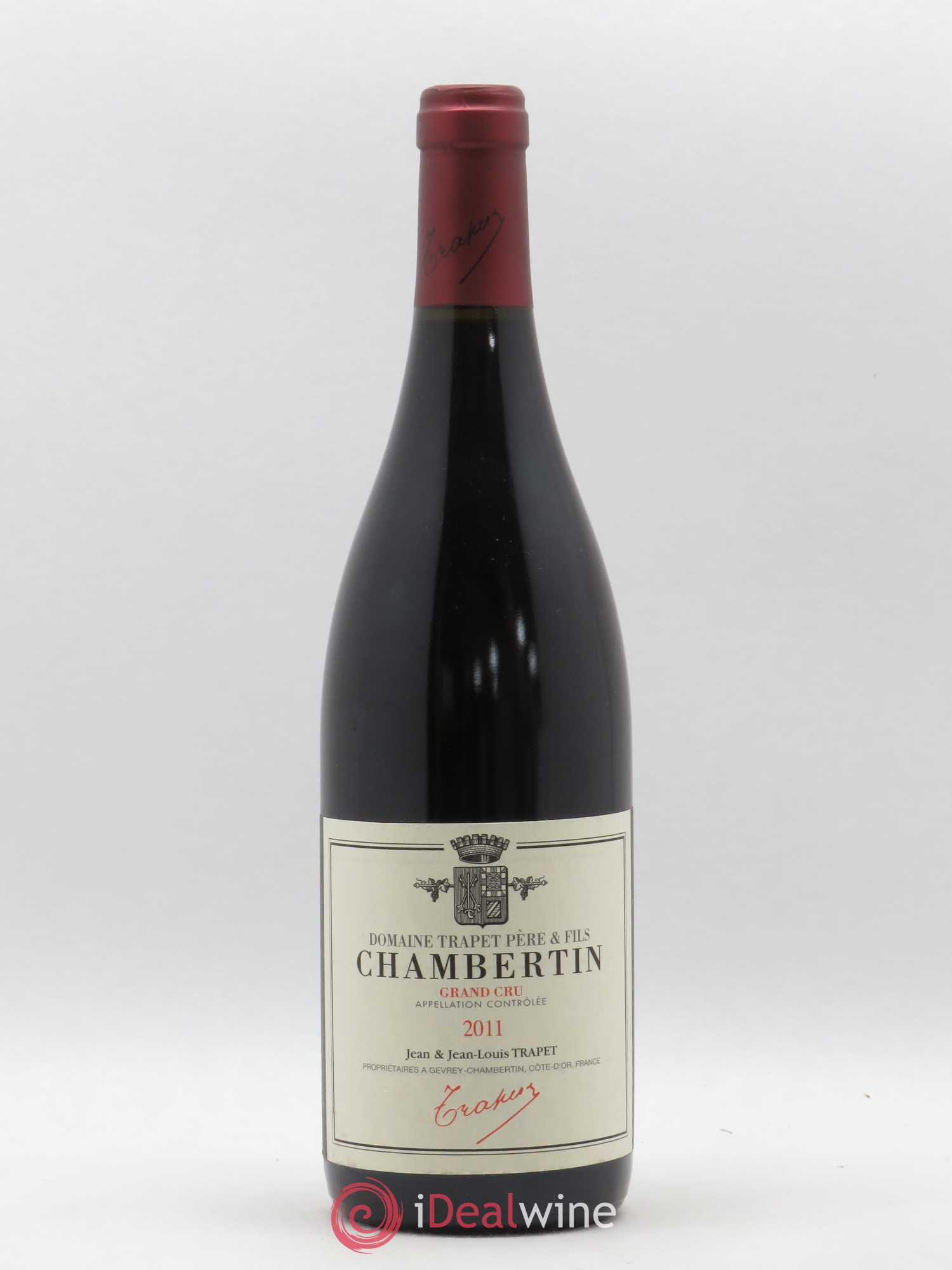 Chambertin Grand Cru Domaine Trapet 2011 - Lot de 1 bouteille - 0
