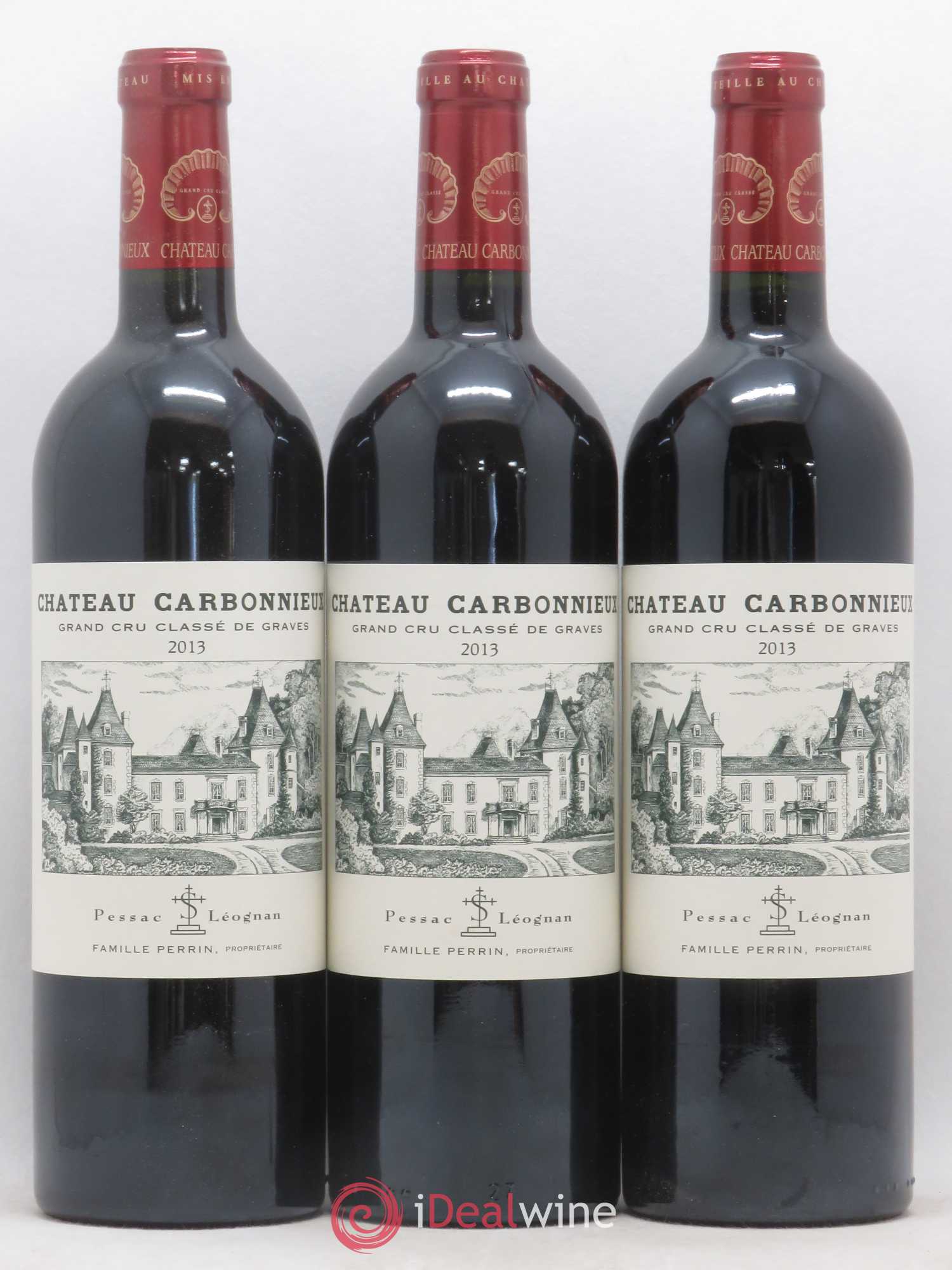 Château Carbonnieux Cru Classé de Graves 2013 - Lot de 6 bouteilles - 1