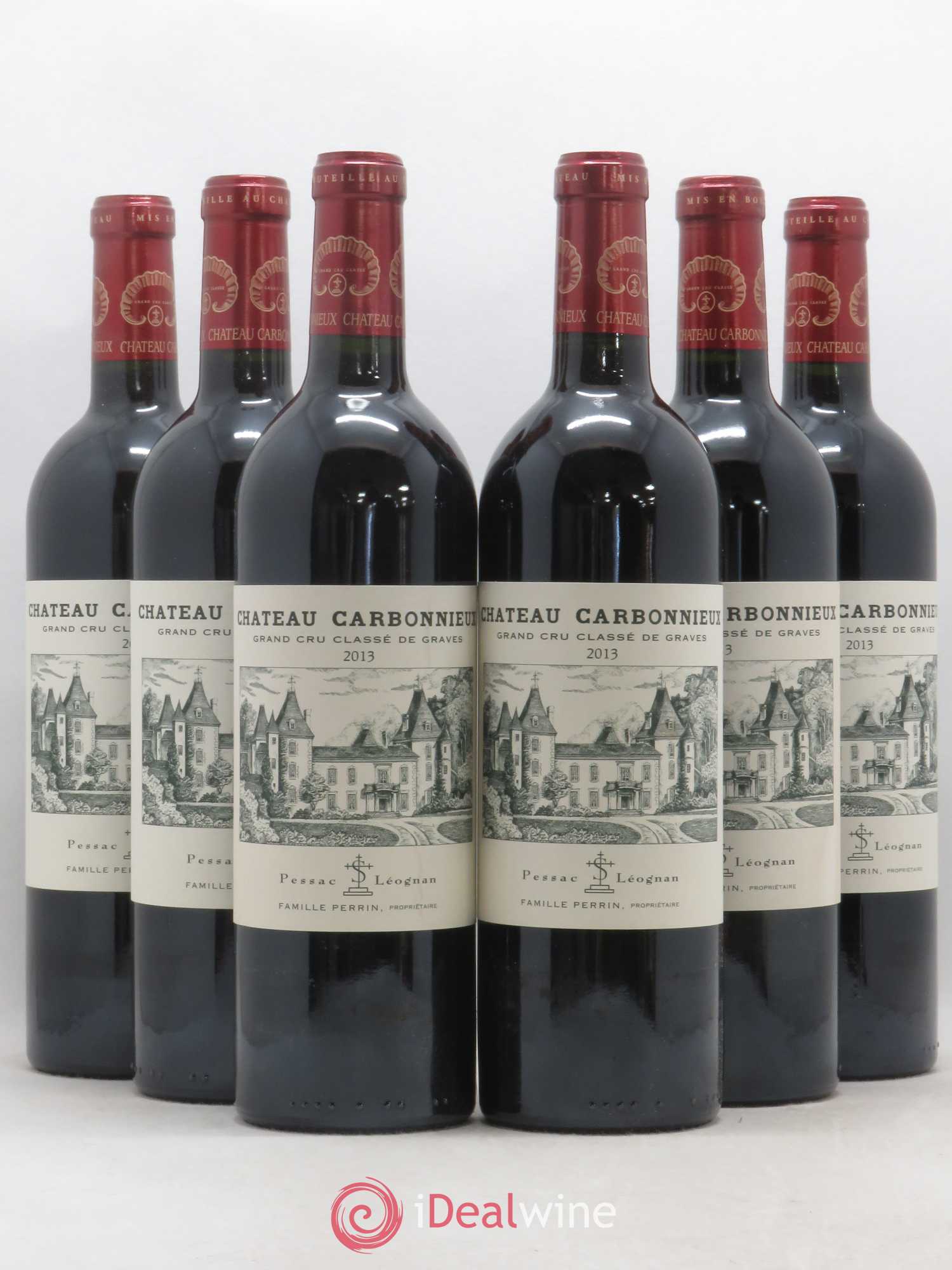 Château Carbonnieux Cru Classé de Graves 2013 - Lot de 6 bouteilles - 0