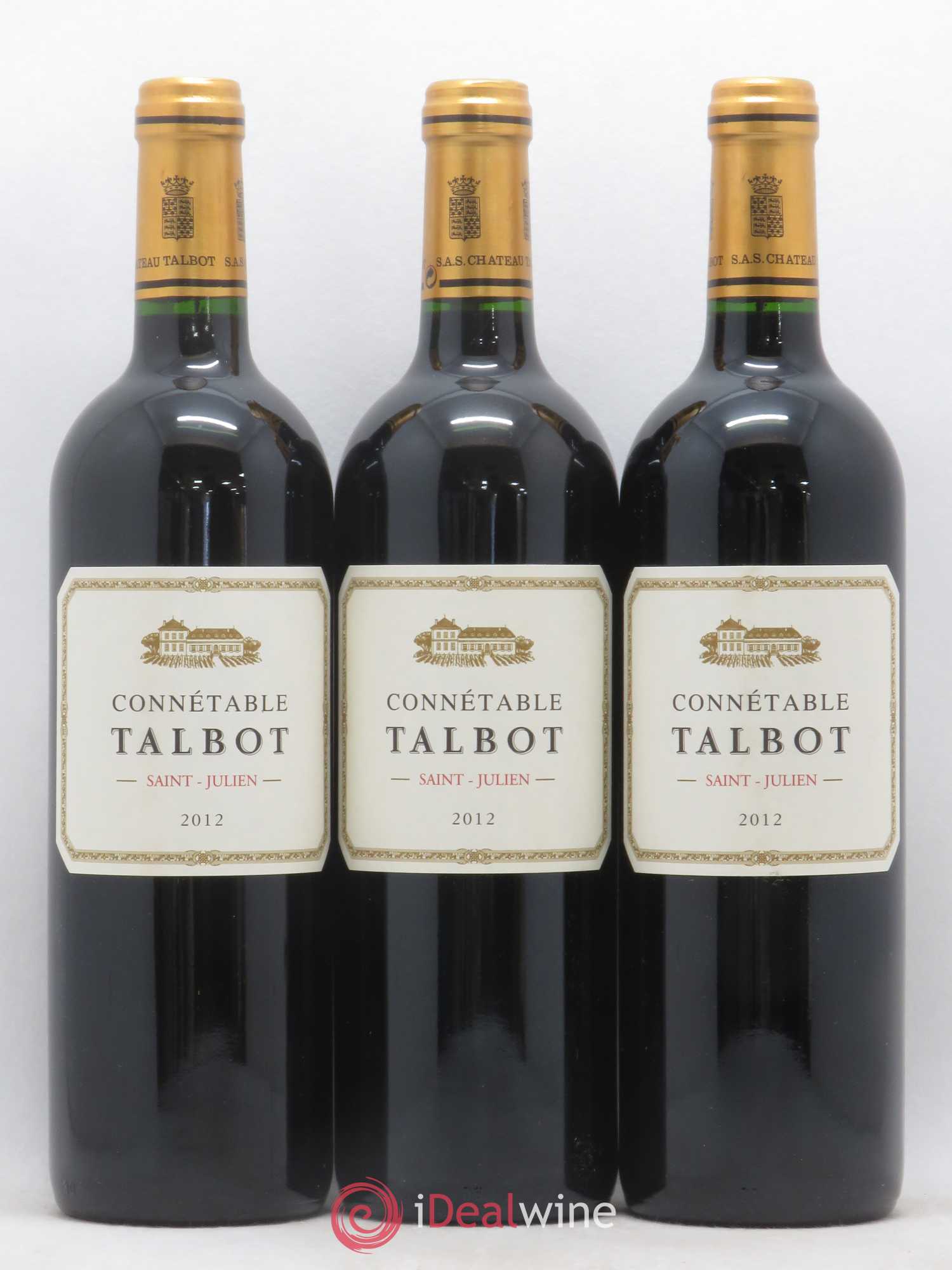 Connétable de Talbot Second Vin (sans prix de réserve) 2012 - Lot de 6 bouteilles - 2