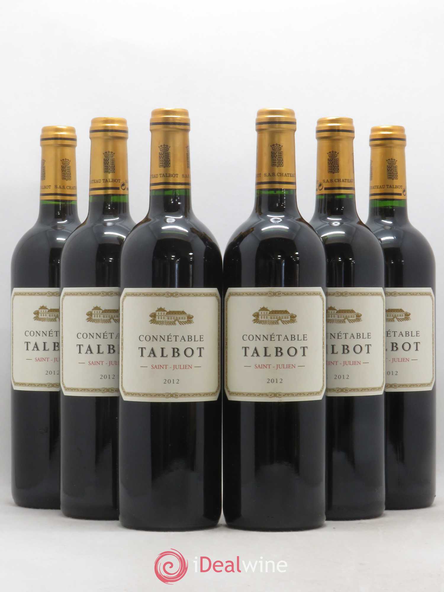 Connétable de Talbot Second Vin (sans prix de réserve) 2012 - Lot de 6 bouteilles - 0