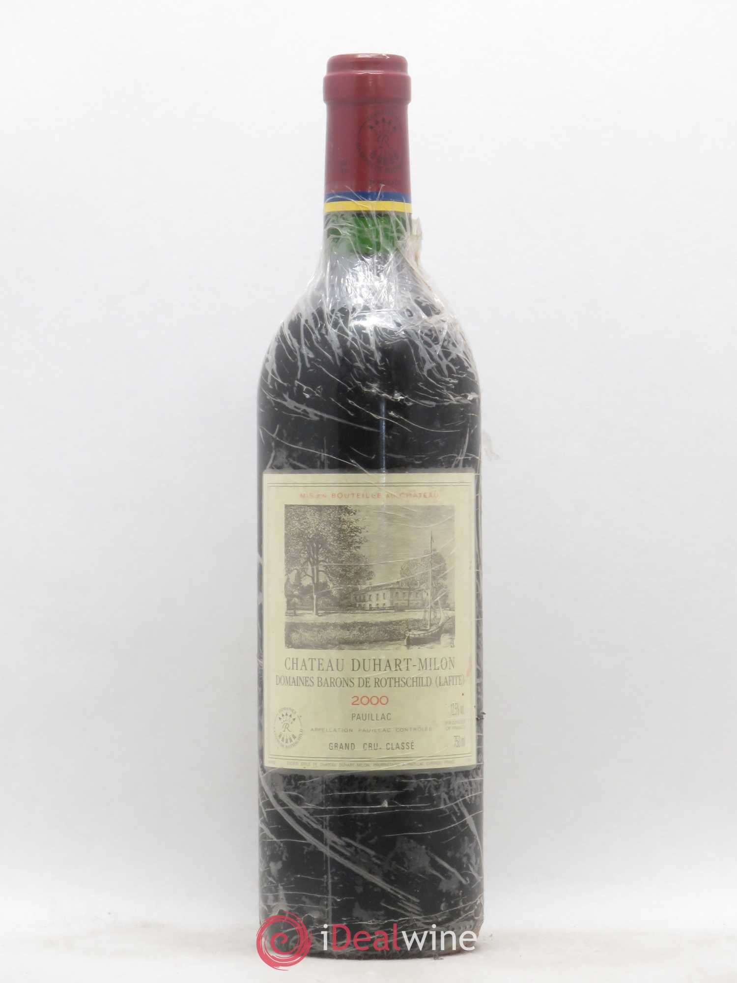 Château Duhart-Milon 4ème Grand Cru Classé 2000 - Lot de 1 bouteille - 0