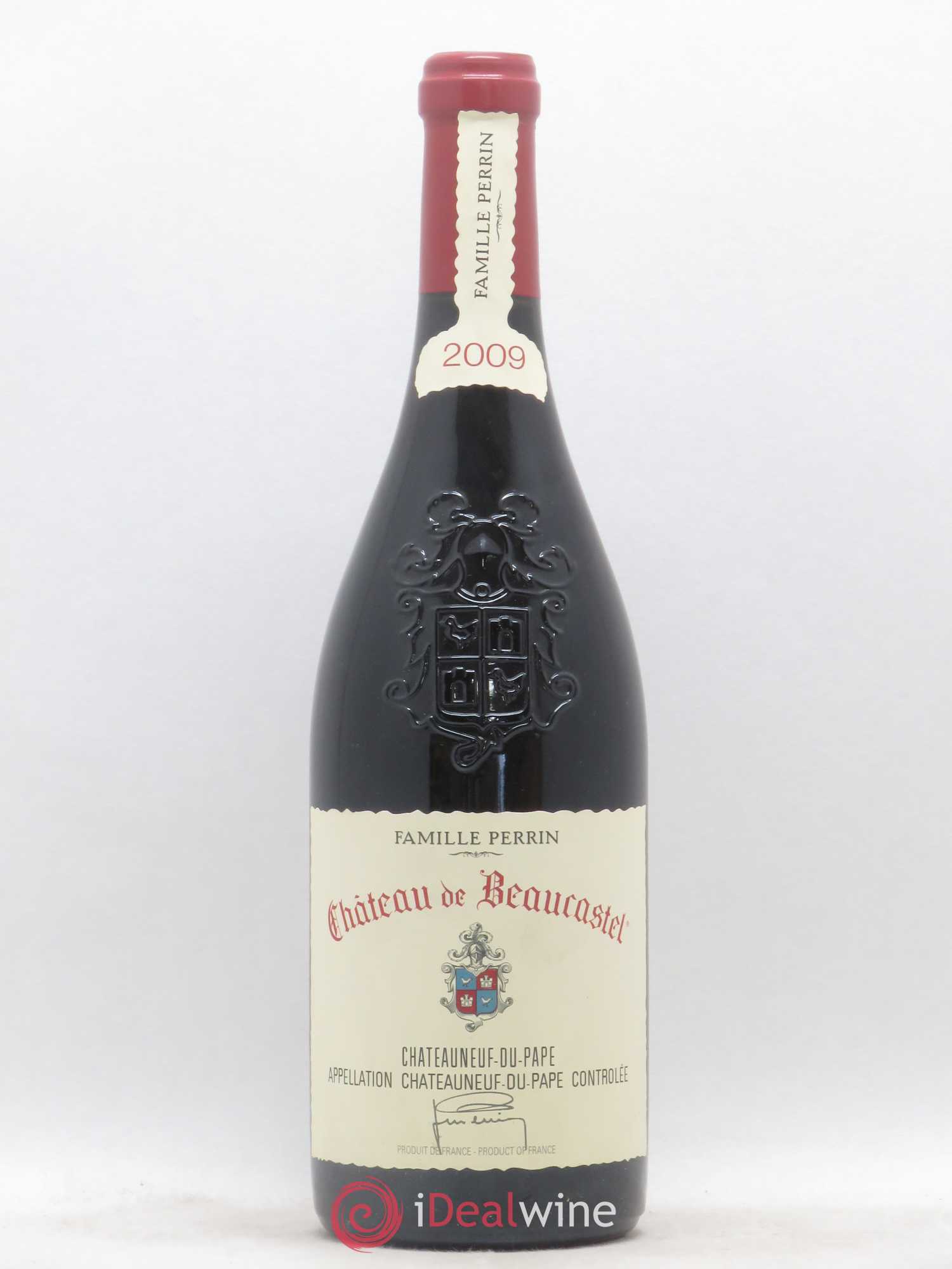 Châteauneuf-du-Pape Château de Beaucastel Famille Perrin 2009 - Lot de 1 bouteille - 0
