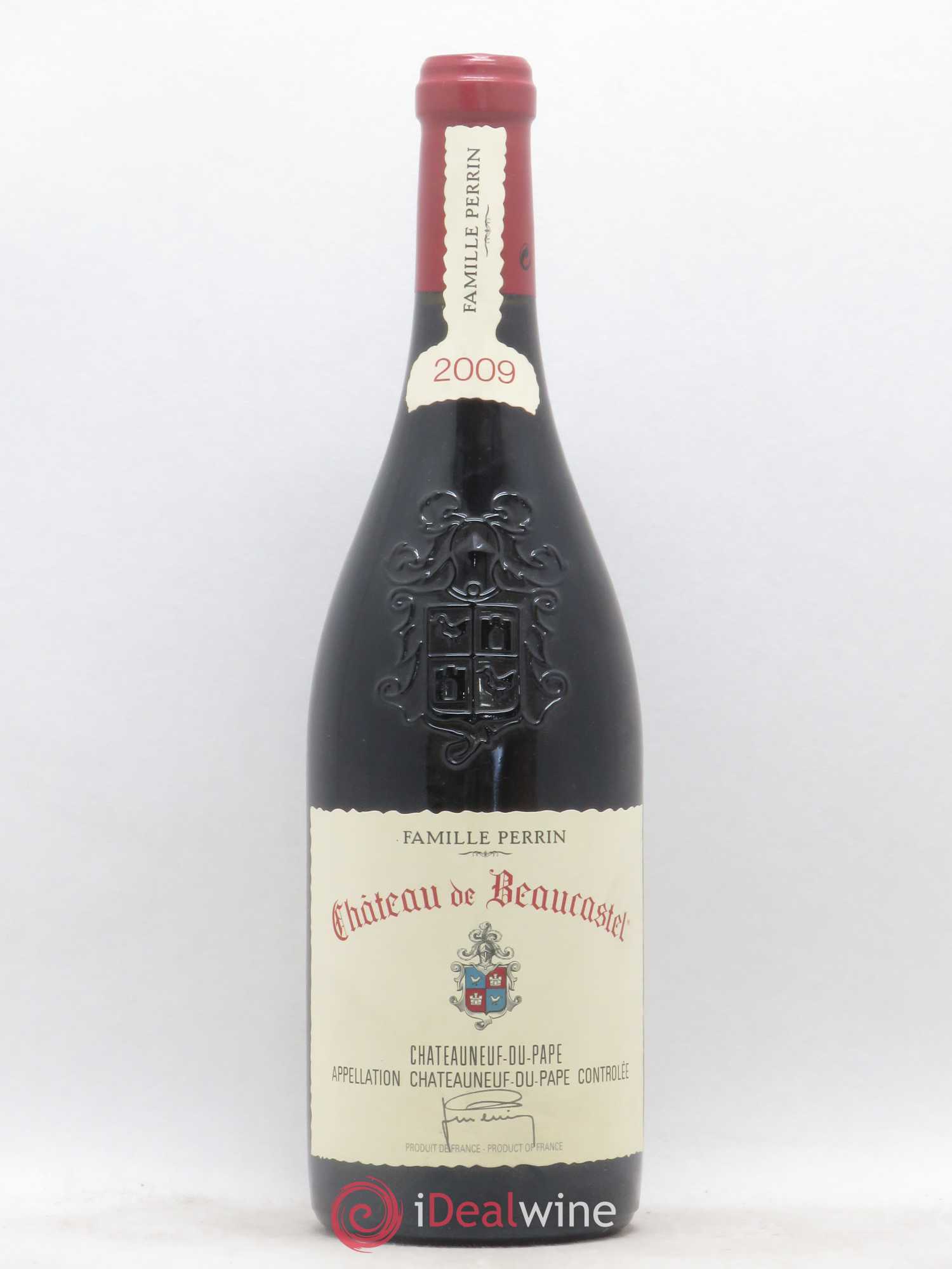 Châteauneuf-du-Pape Château de Beaucastel Famille Perrin 2009 - Lot de 1 bouteille - 0