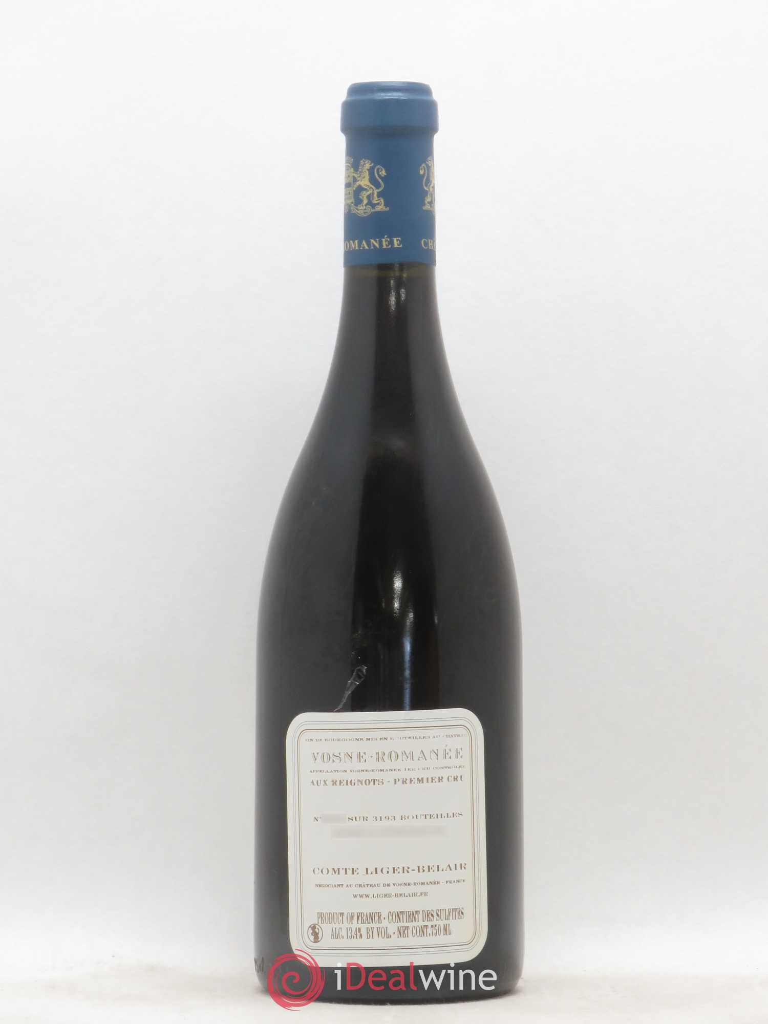 Vosne-Romanée 1er Cru Aux Reignots Ch. de Vosne-Romanée Comte Liger-Belair (Domaine du) 2006 - Lot de 1 bouteille - 1