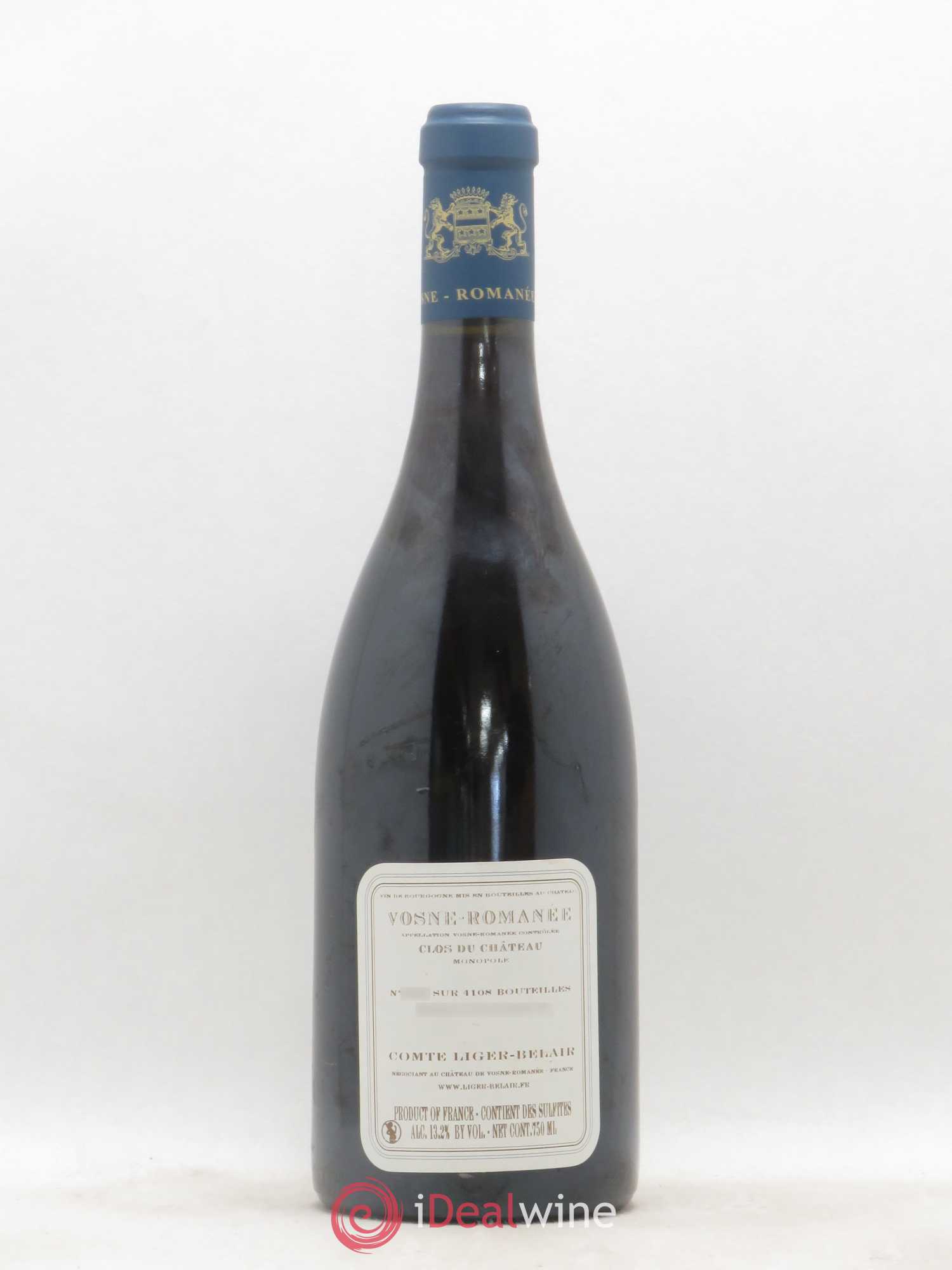 Vosne-Romanée Clos du Château Comte Liger-Belair (Domaine du) 2006 - Posten von 1 Flasche - 1