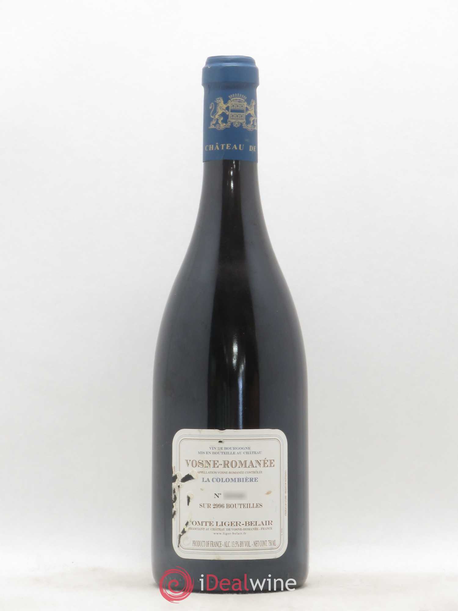 Vosne-Romanée La Colombière Comte Liger-Belair (Domaine du) 2005 - Lot de 1 bouteille - 1