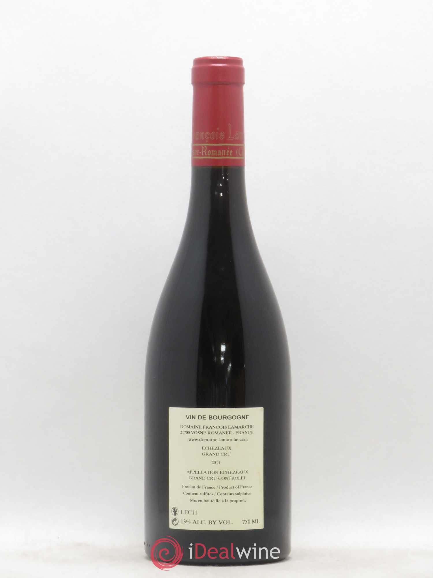 Echezeaux Grand Cru Lamarche (Domaine) 2011 - Lot de 1 bouteille - 1