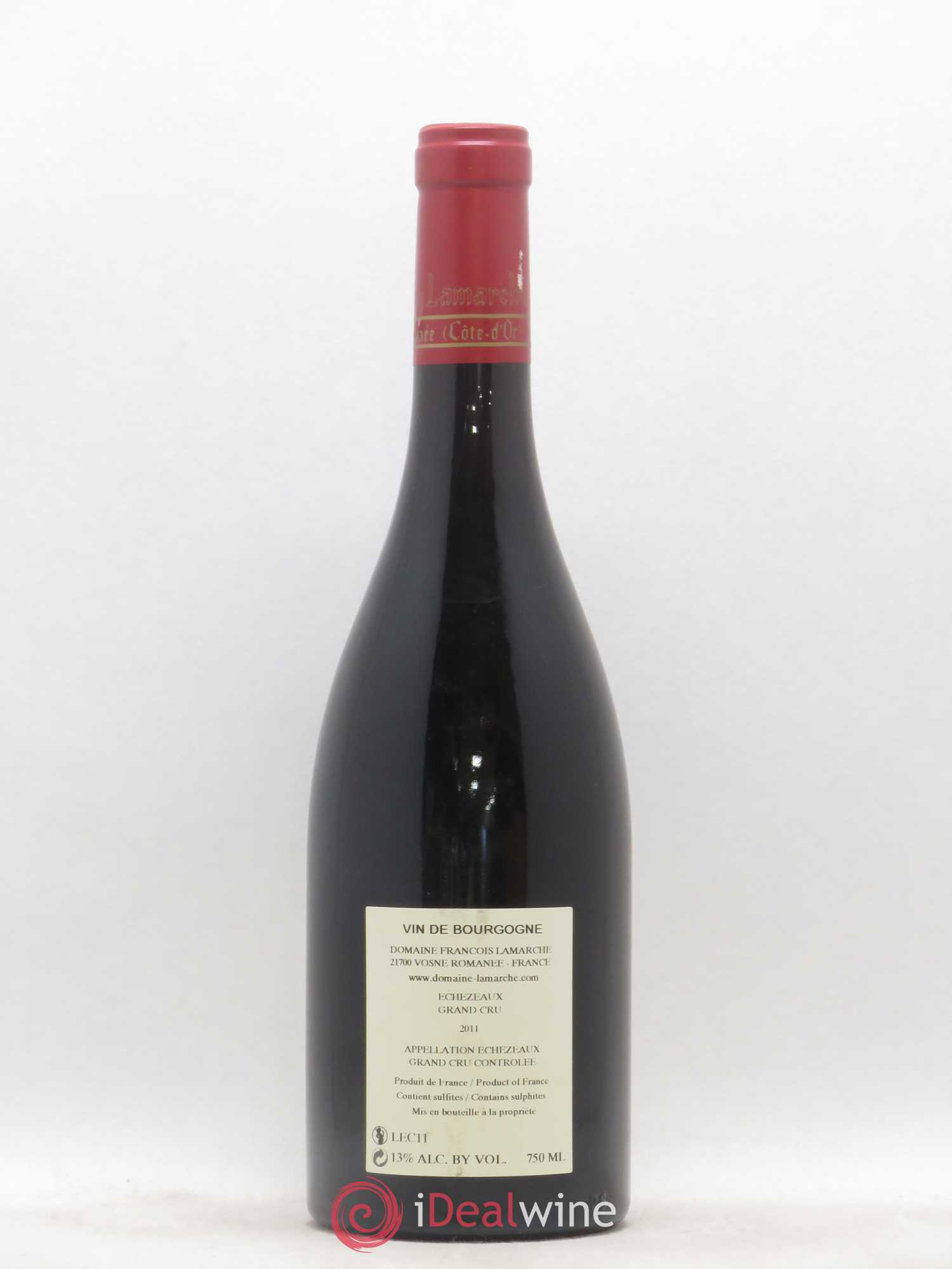 Echezeaux Grand Cru Lamarche (Domaine) 2011 - Lot de 1 bouteille - 1