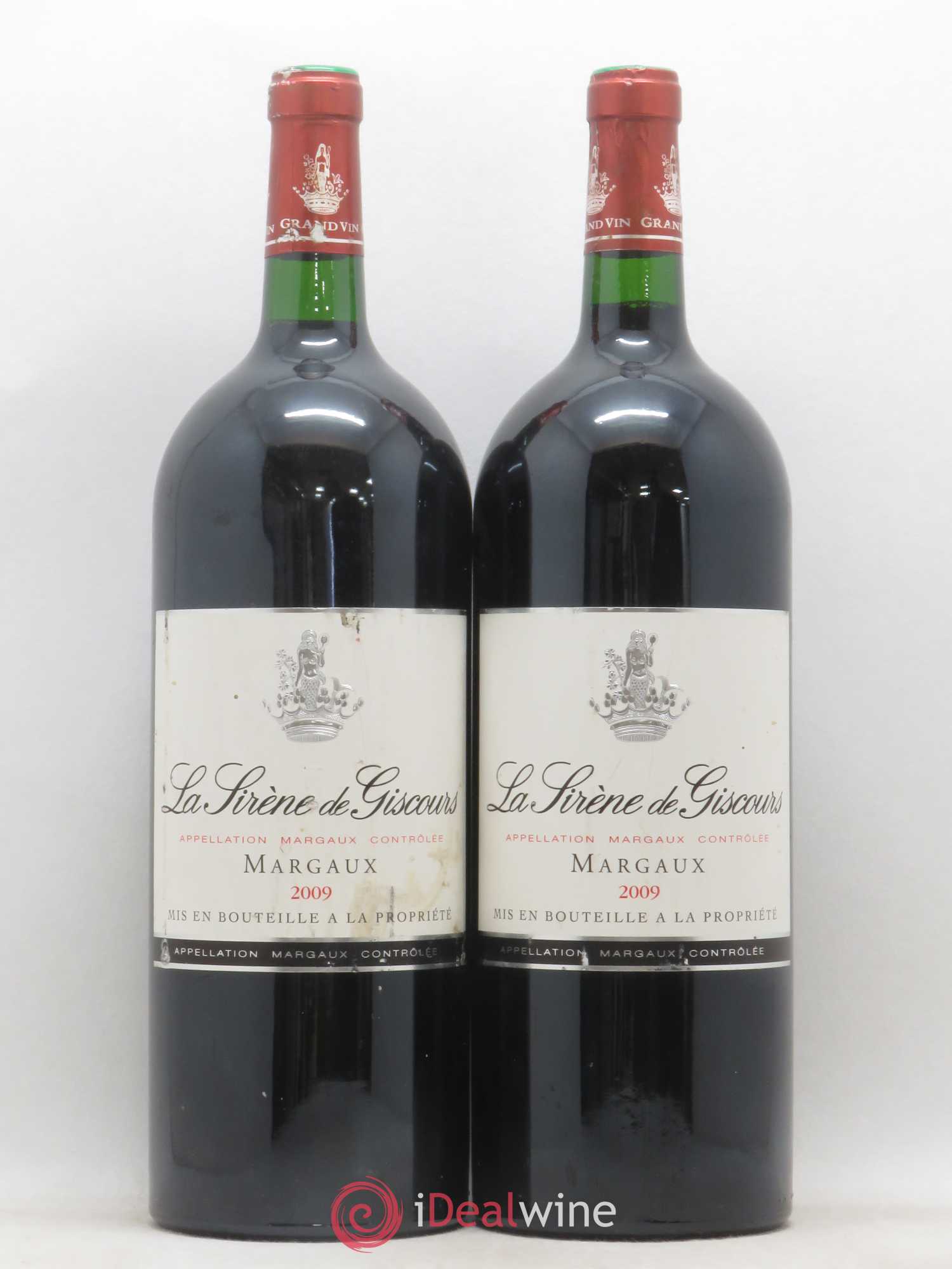 La Sirène de Giscours 2009 - Lot de 2 magnums - 0