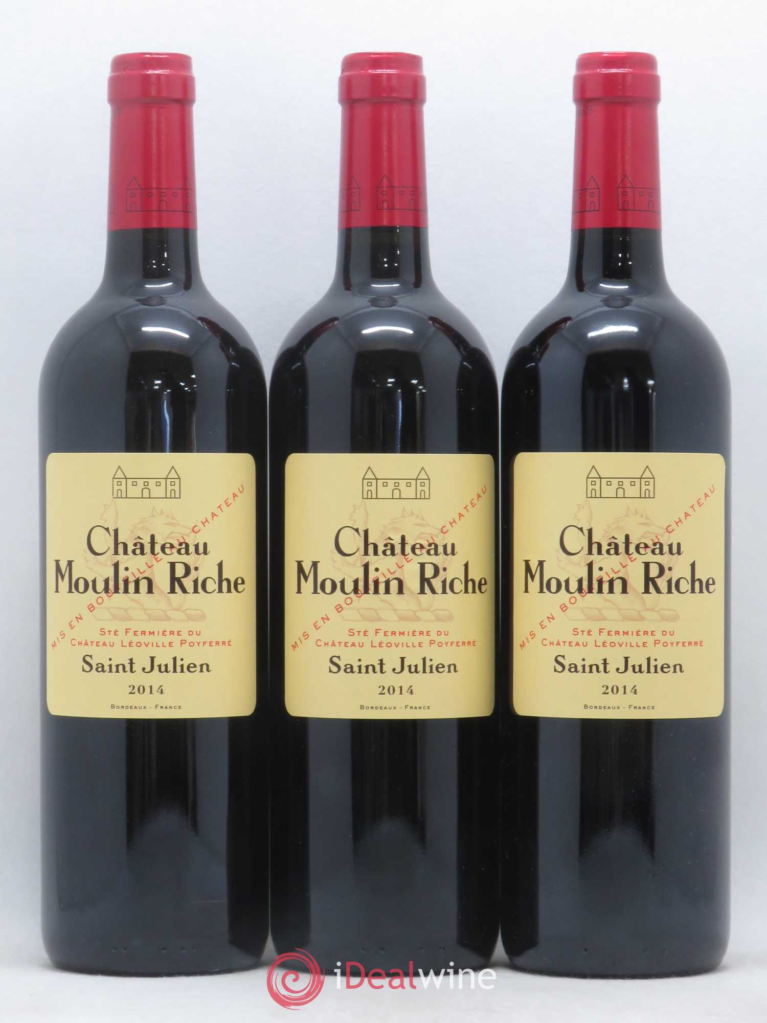 Château Moulin Riche (sans prix de réserve) 2014 - Lot de 6 bouteilles - 2