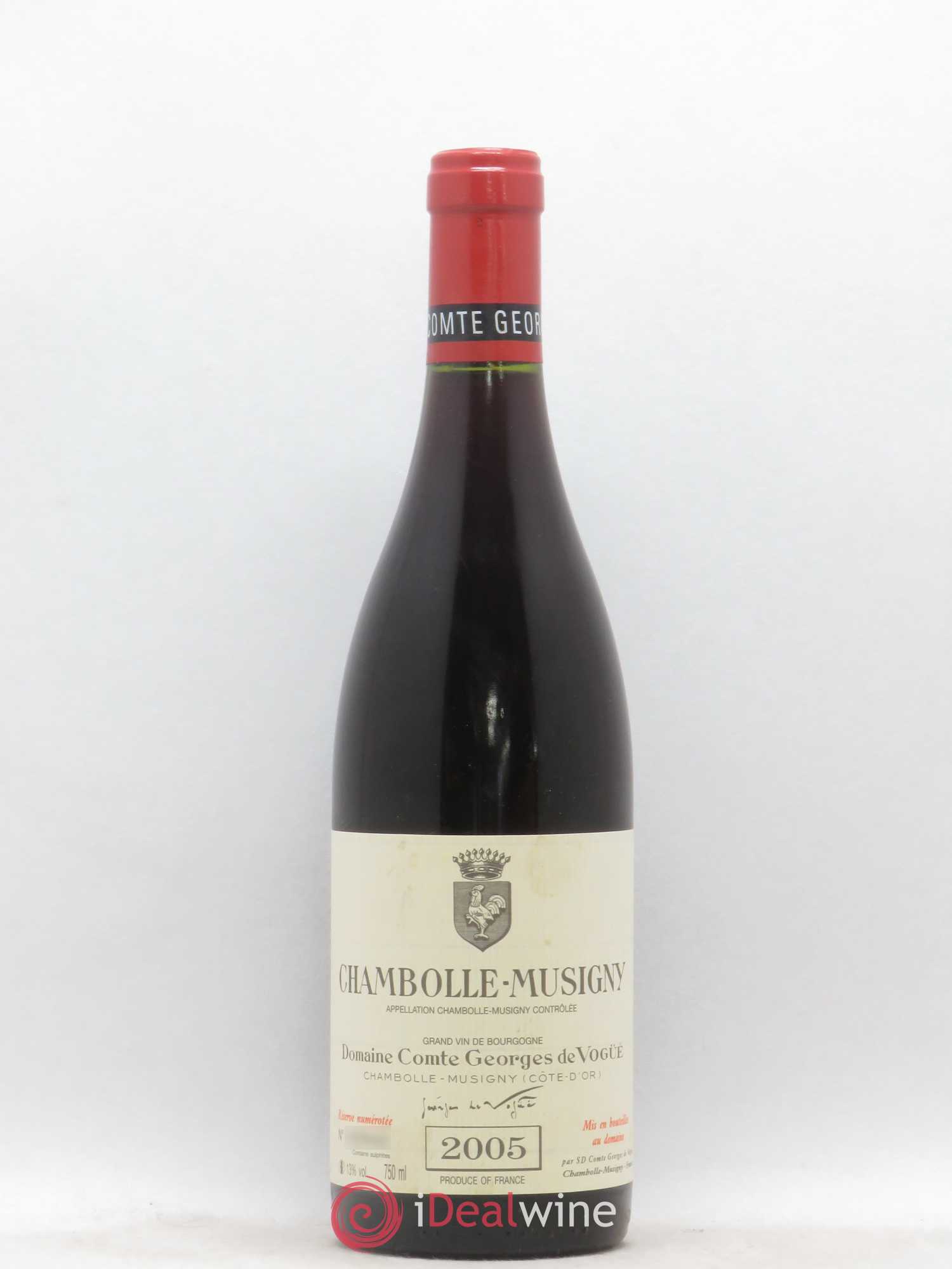 Chambolle-Musigny Comte Georges de Vogüé 2005 - Lot de 1 bouteille - 0