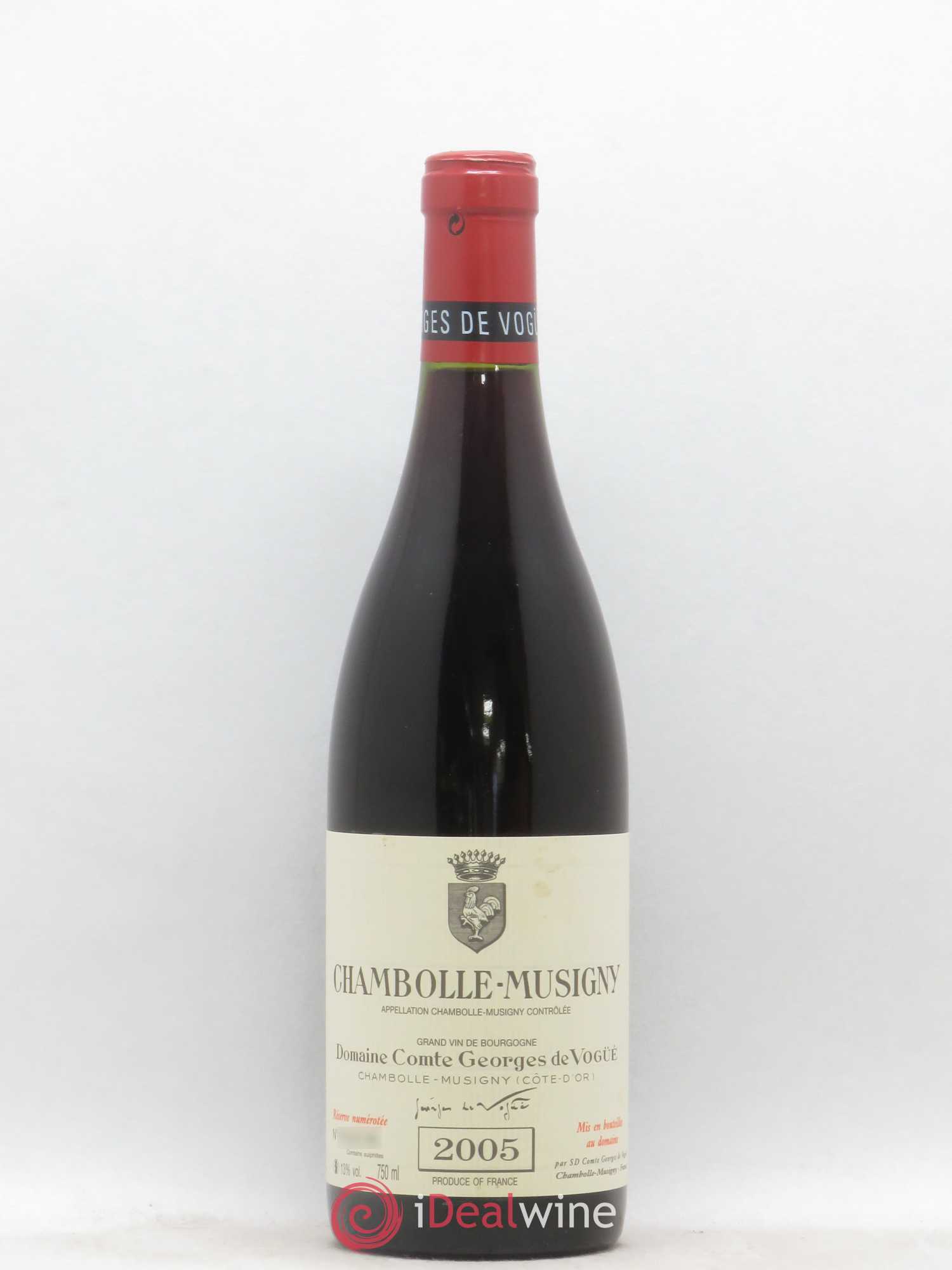 Chambolle-Musigny Comte Georges de Vogüé 2005 - Lot de 1 bouteille - 0