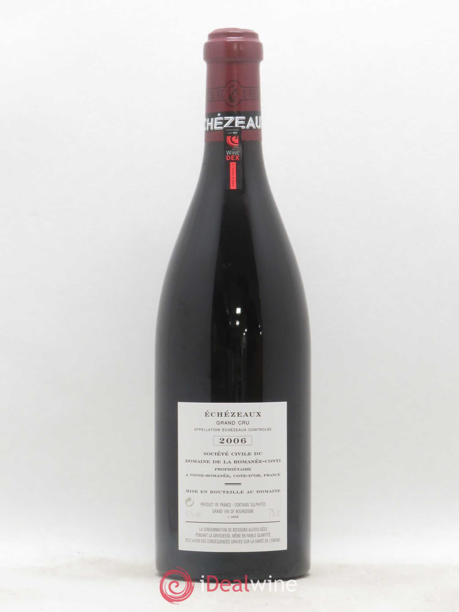 Echezeaux Grand Cru Domaine de la Romanée-Conti 2006 - Lot de 1 bouteille - 1