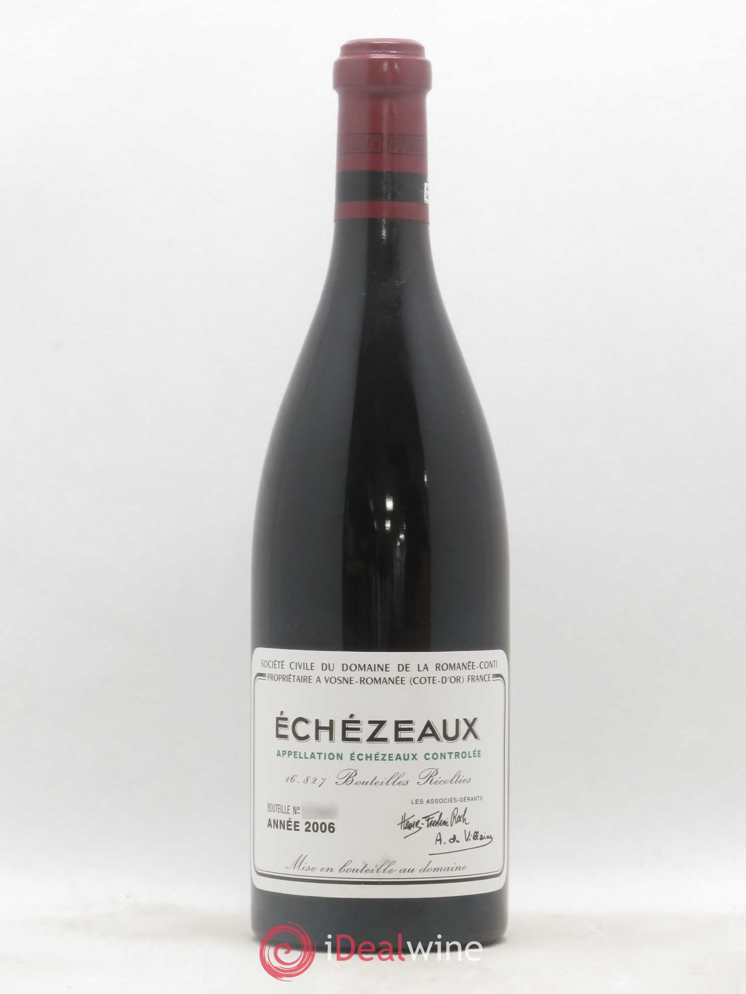 Echezeaux Grand Cru Domaine de la Romanée-Conti 2006 - Lot de 1 bouteille - 0