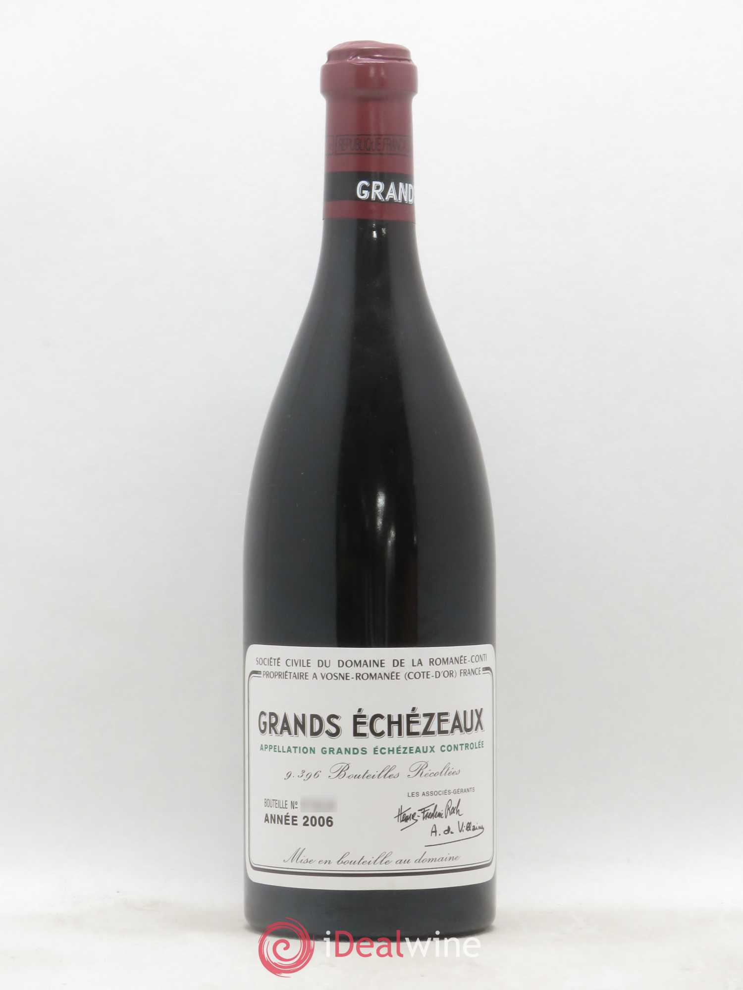 Grands-Echezeaux Grand Cru Domaine de la Romanée-Conti 2006 - Lot de 1 bouteille - 0
