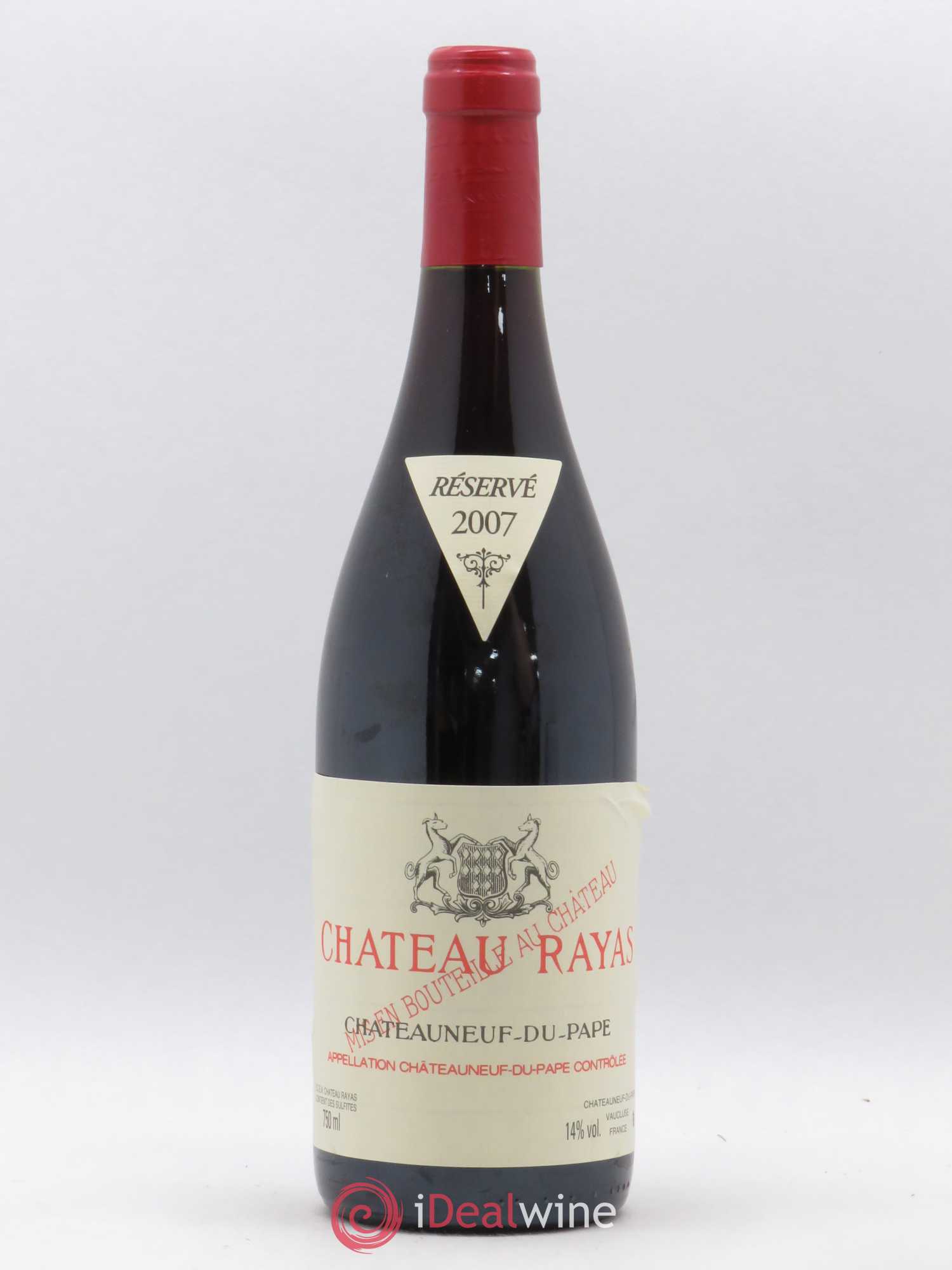 Châteauneuf-du-Pape Château Rayas Emmanuel Reynaud 2007 - Lot de 1 bouteille - 0