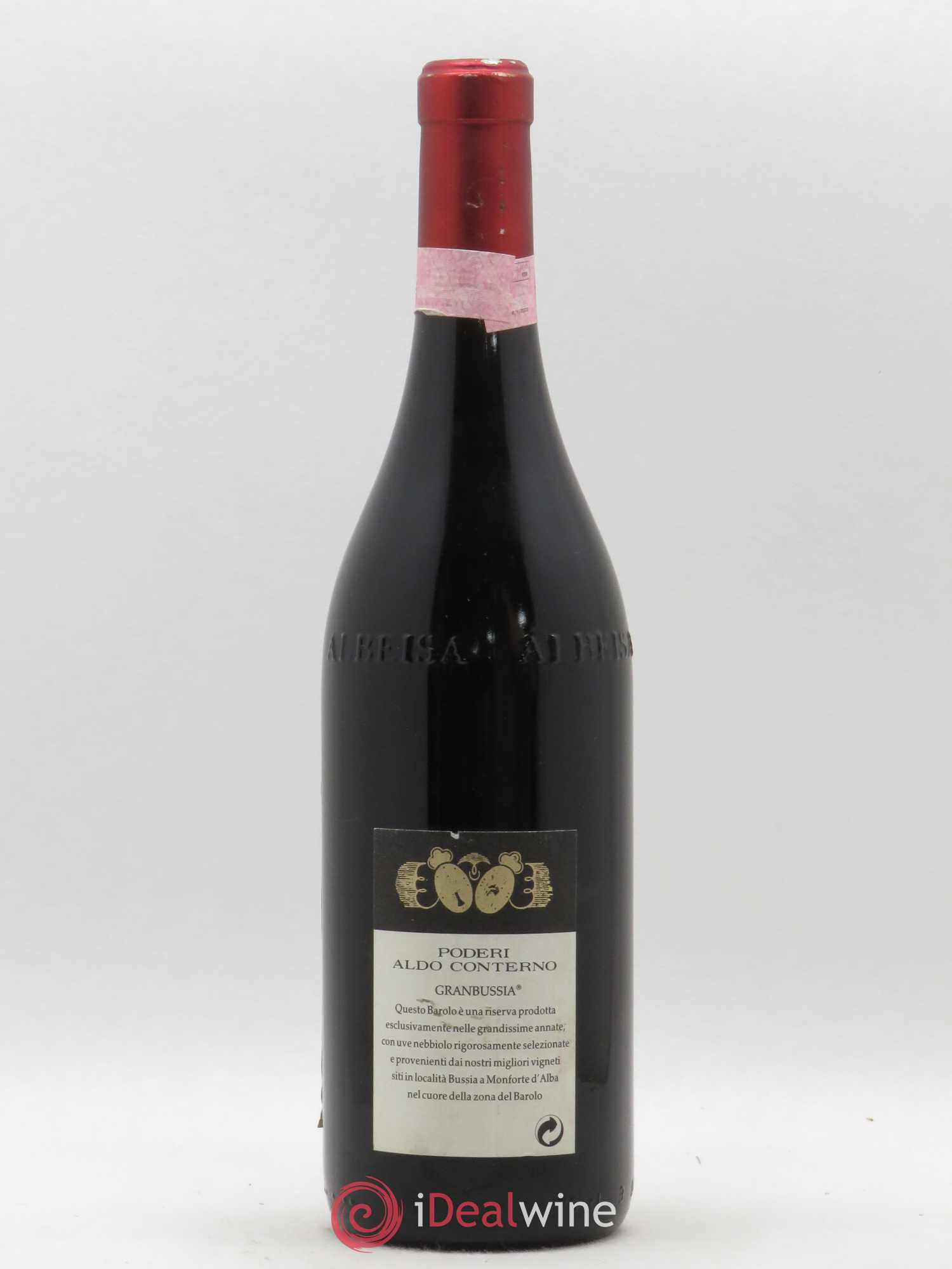 Barolo DOCG Riserva Granbussia Aldo Conterno 1997 - Posten von 1 Flasche - 1
