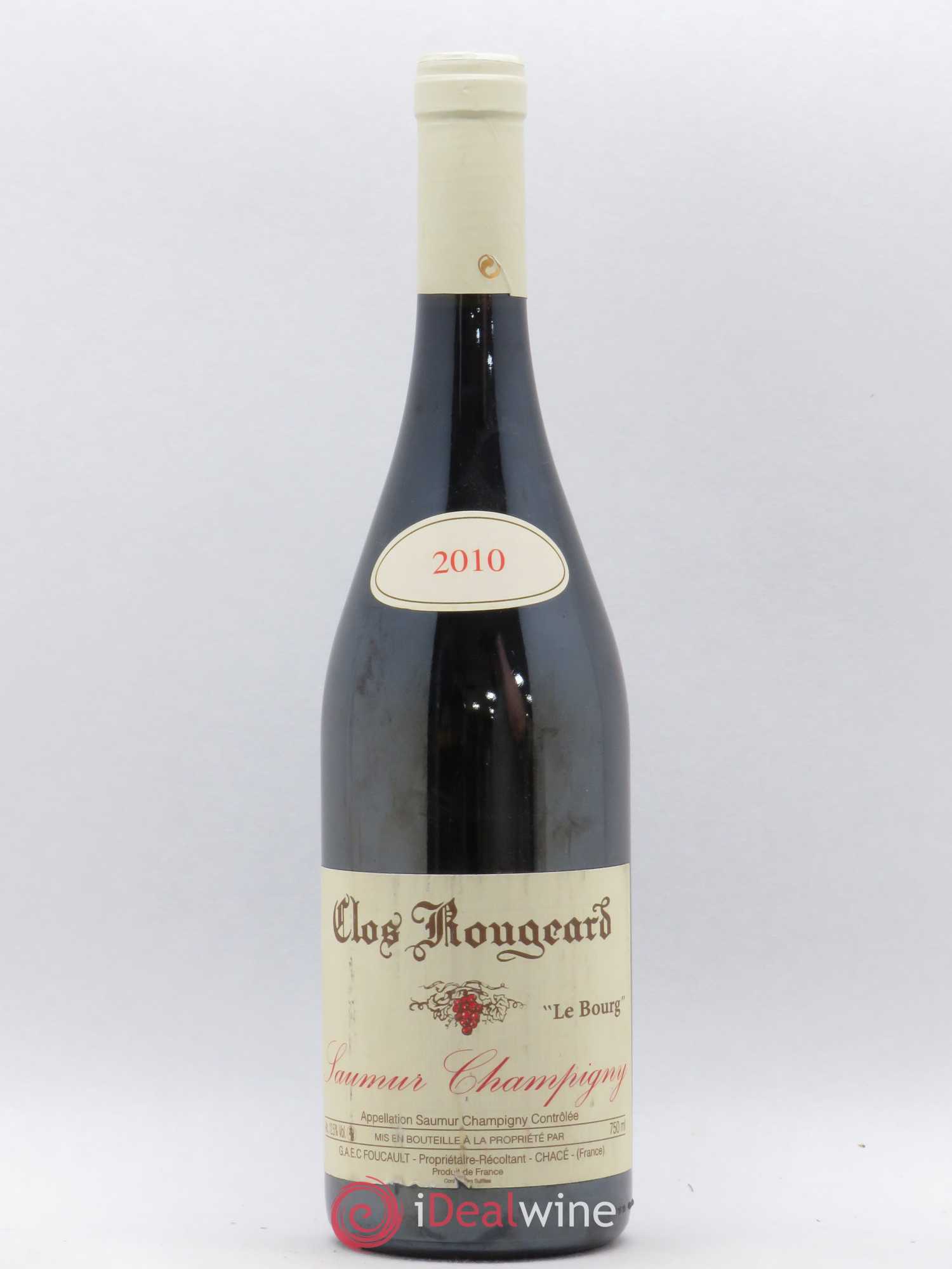 Saumur-Champigny Le Bourg Clos Rougeard 2010 - Lot de 1 bouteille - 0