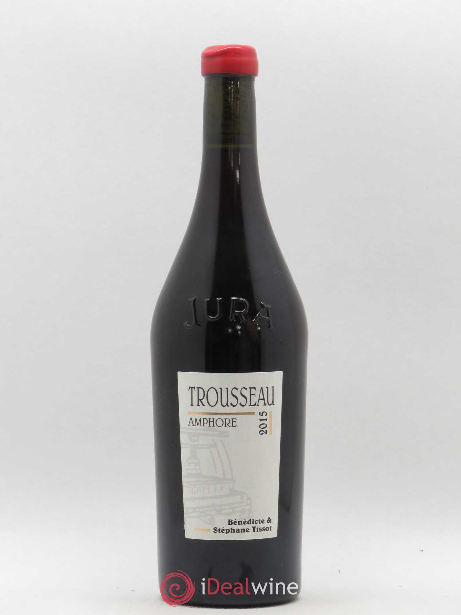 Arbois Trousseau Amphore Bénédicte et Stéphane Tissot 2015 - Lot de 1 bouteille - 0