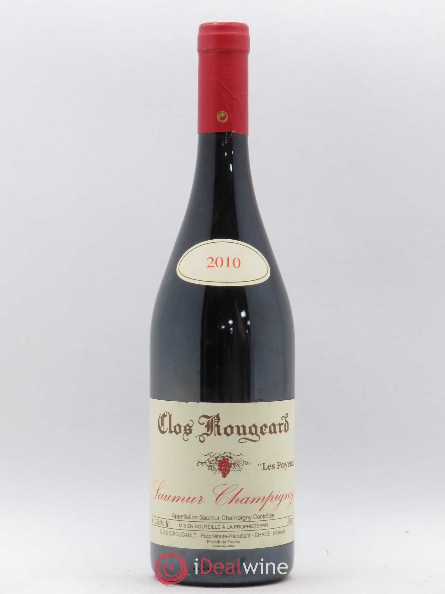 Saumur-Champigny Les Poyeux Clos Rougeard 2010 - Lot de 1 bouteille - 0