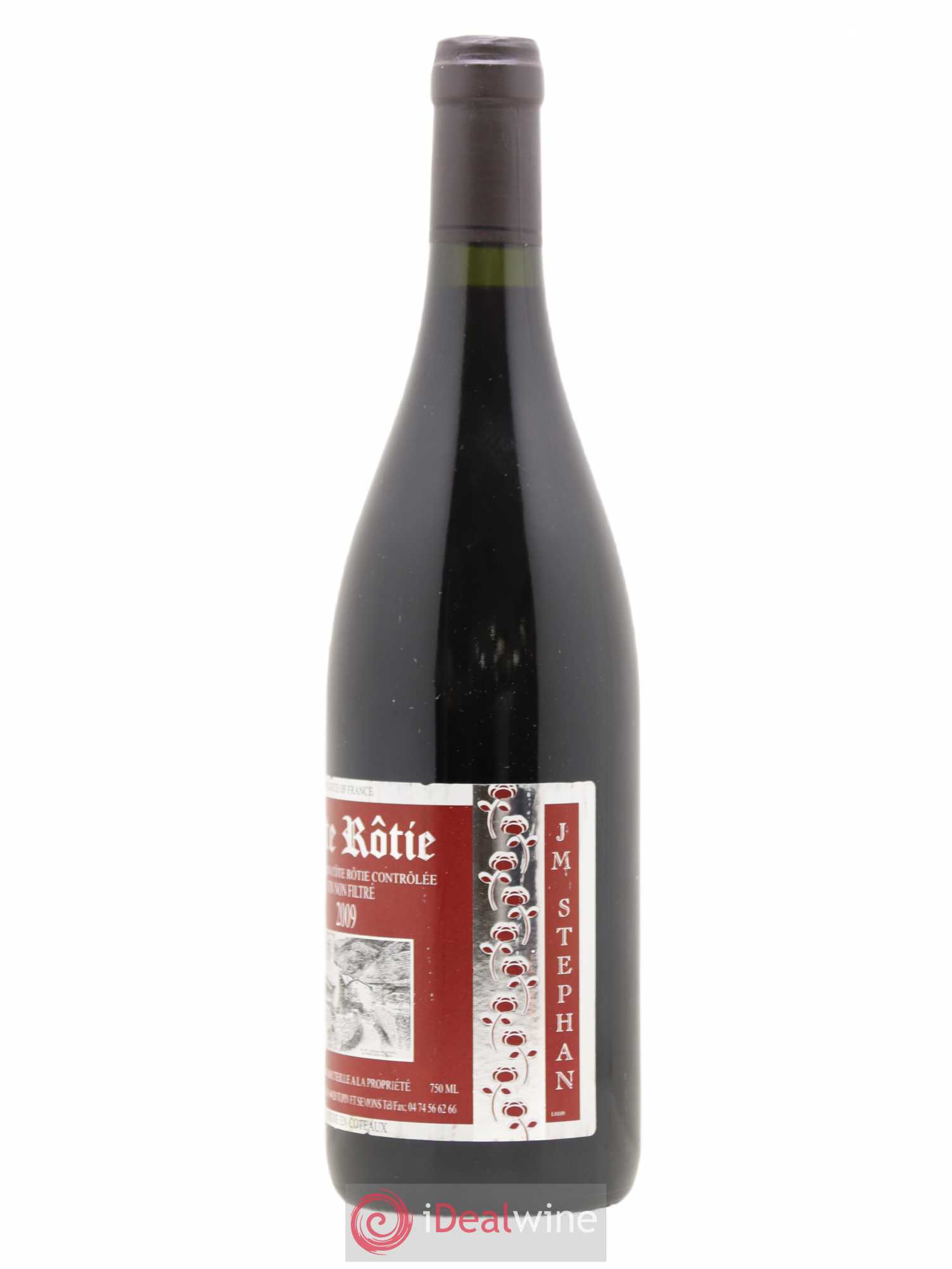 Côte-Rôtie Vieilles Vignes en Coteaux Jean-Michel Stephan 2009 - Lot de 1 bouteille - 1