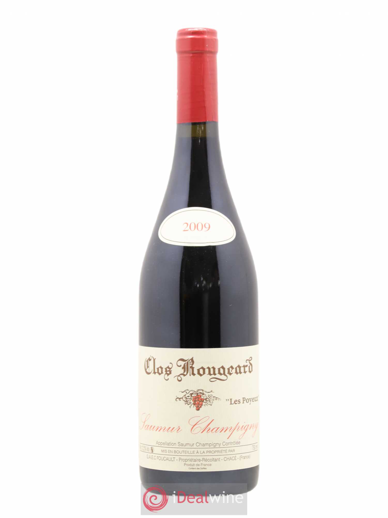 Saumur-Champigny Les Poyeux Clos Rougeard 2009 - Lot de 1 bouteille - 0