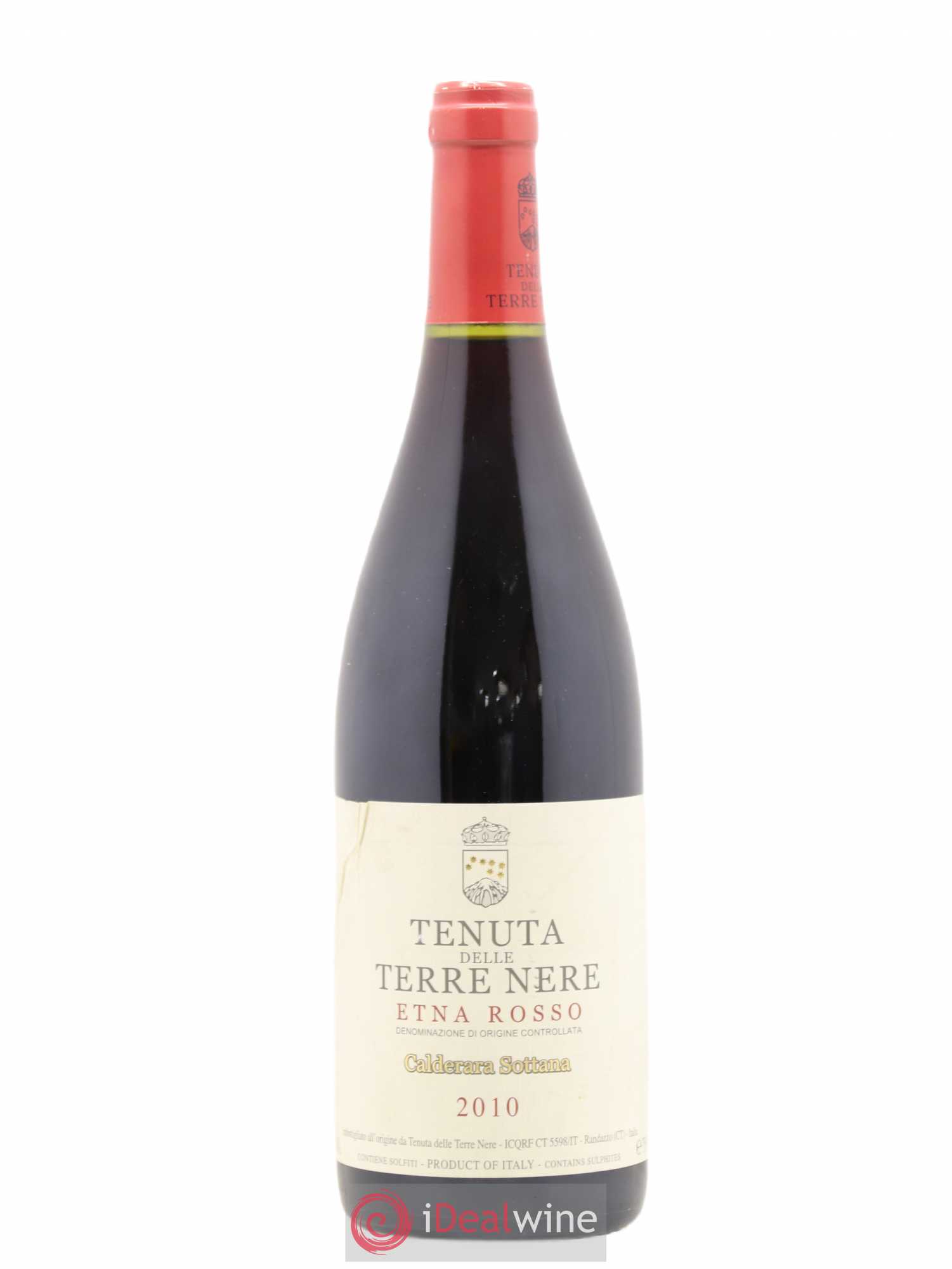 Etna Rosso DOC Tenuta delle Terre Nere Calderara Sottana 2010 - Lot de 1 bouteille - 0