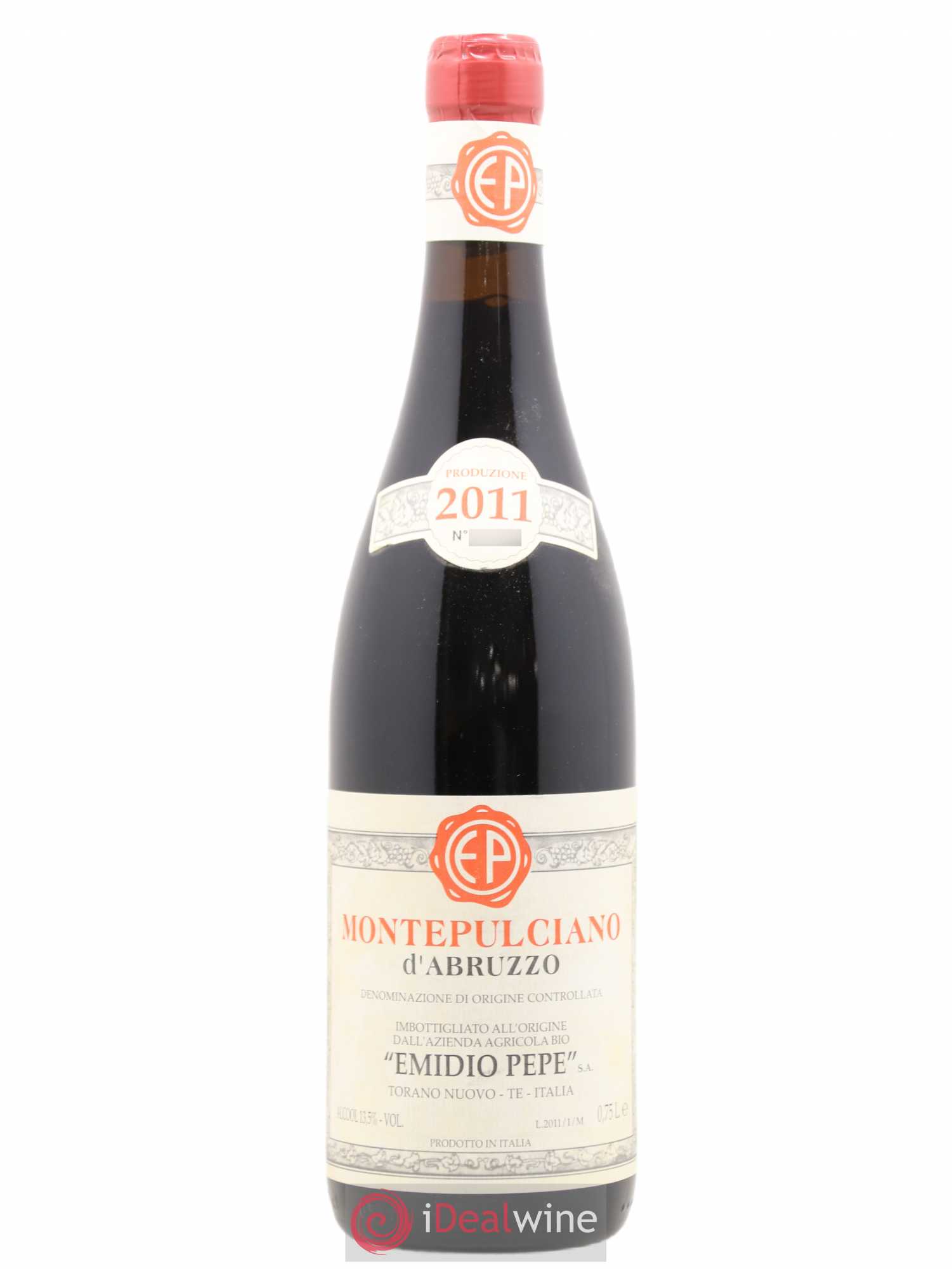 Montepulciano d'Abruzzo DOC Riserva Vecchie Viti Emidio Pepe 2011 - Lot de 1 bouteille - 0