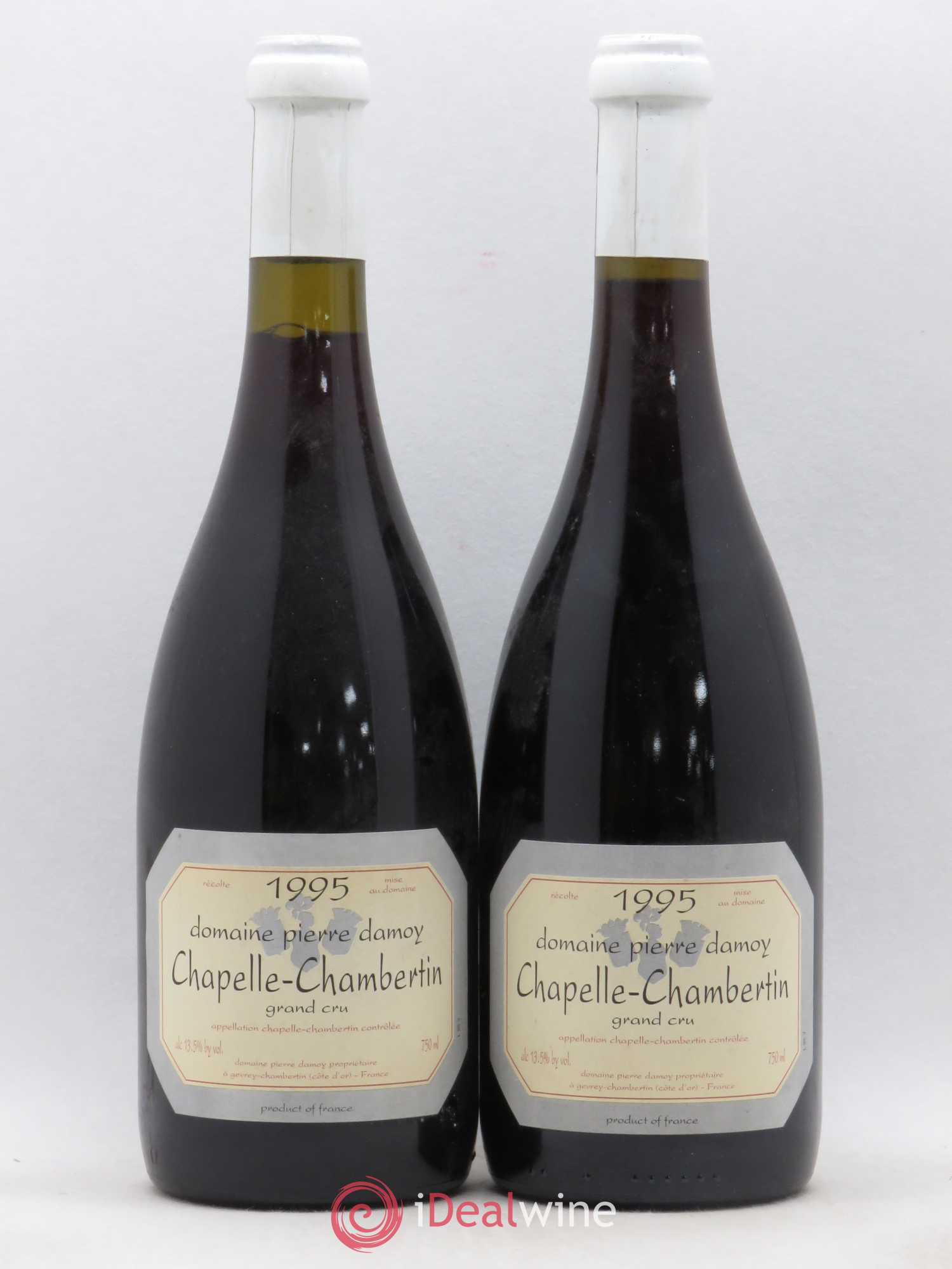 Chapelle-Chambertin Grand Cru Pierre Damoy 1995 - Lot de 2 bouteilles - 0