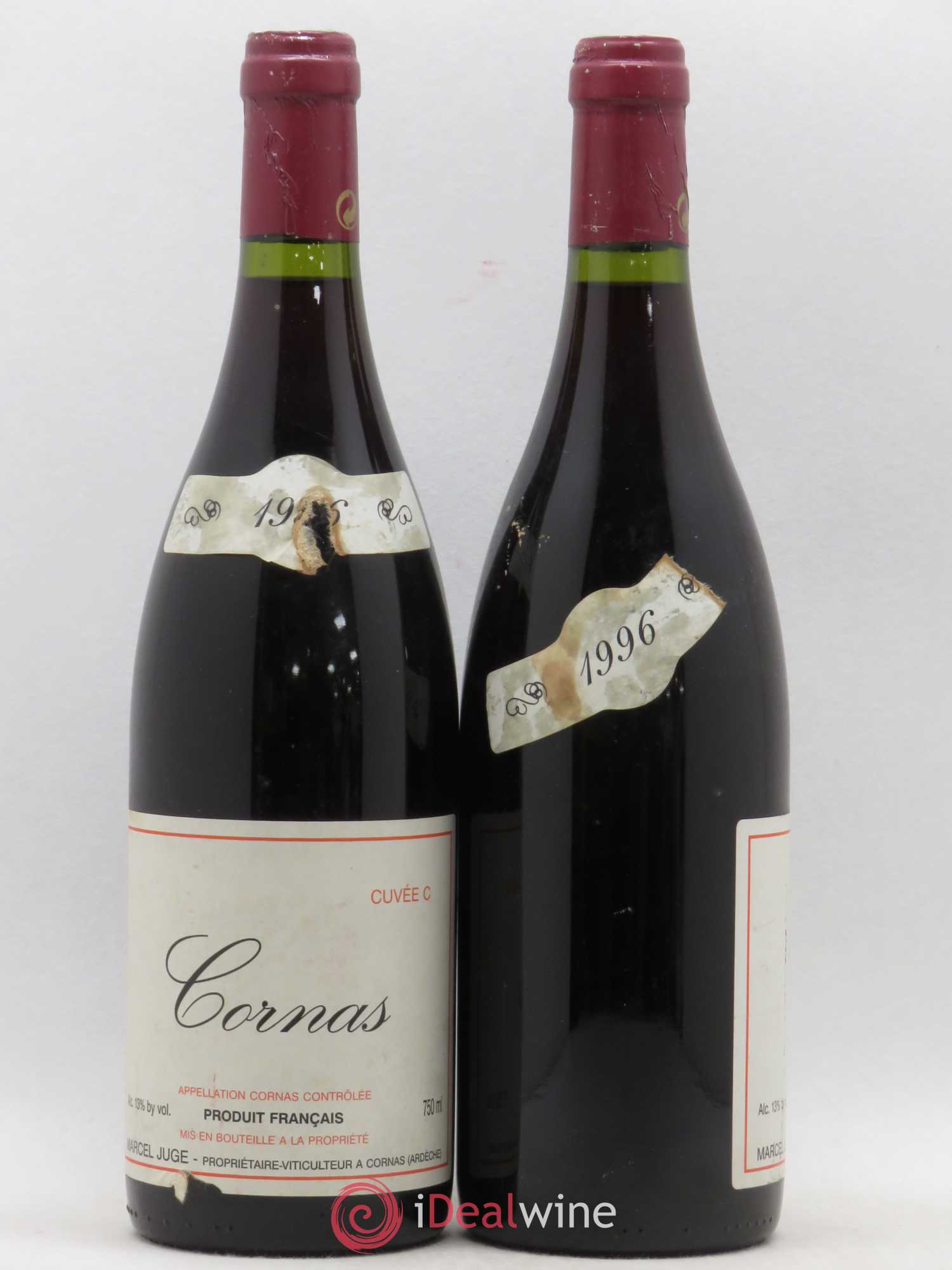 Cornas Marcel Juge Cuvée C 1996 - Lot de 2 bouteilles - 1