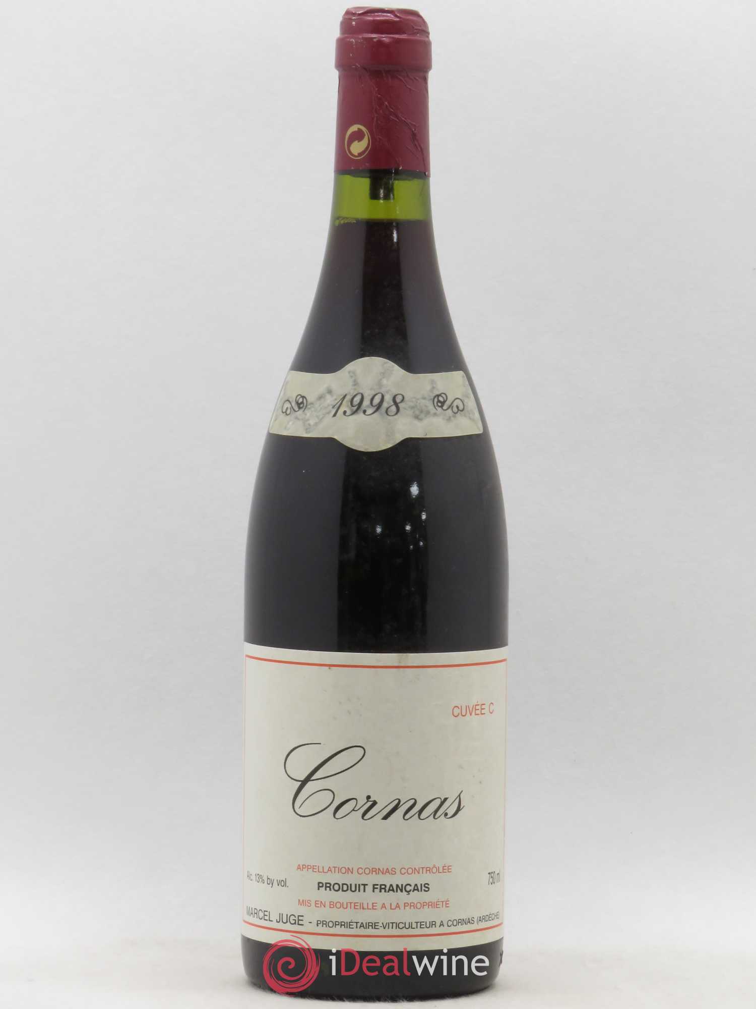 Cornas Marcel Juge cuvée C 1998 - Lot de 1 bouteille - 0