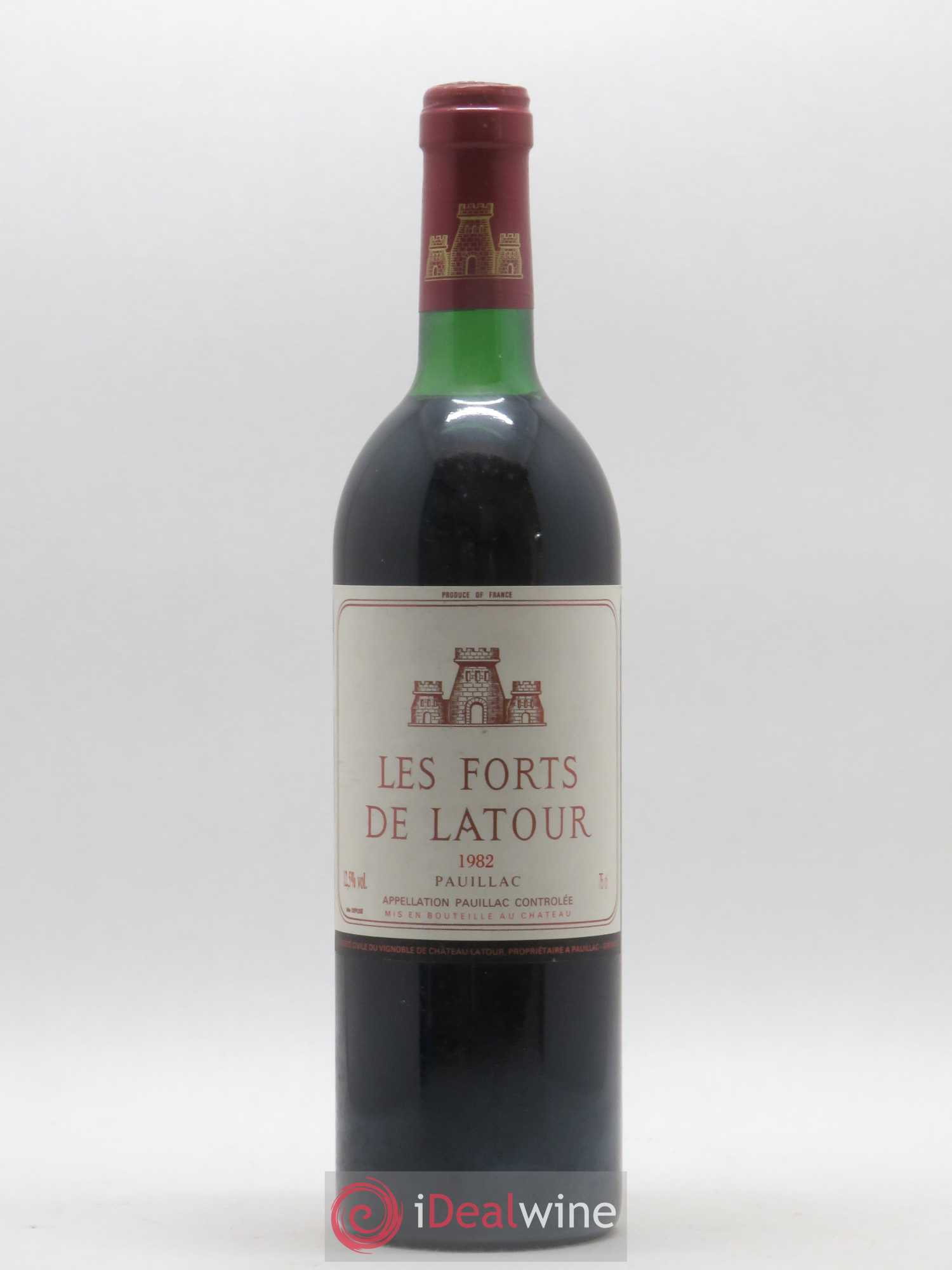 Les Forts de Latour Second Vin 1982 - Lot de 1 bouteille - 0
