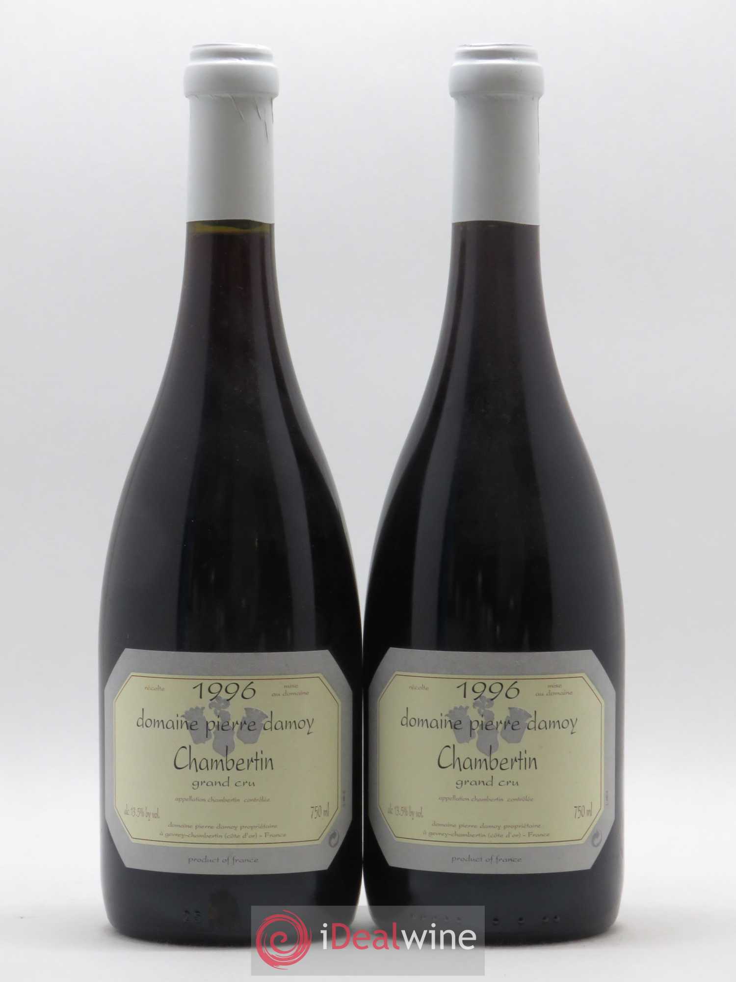 Chambertin Grand Cru Pierre Damoy 1996 - Lot de 2 bouteilles - 0