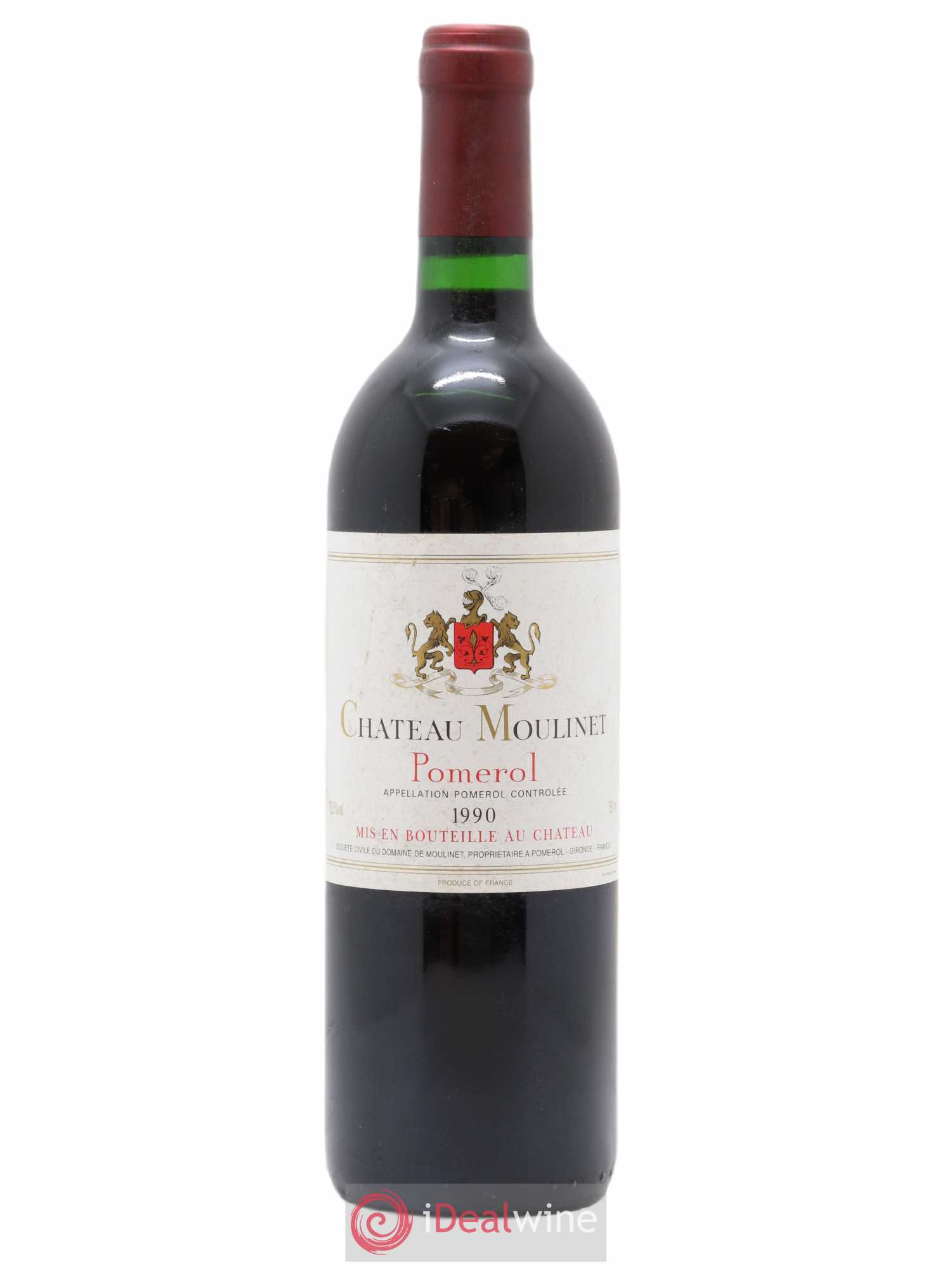 Château Moulinet 1990 - Lot de 1 bouteille - 0