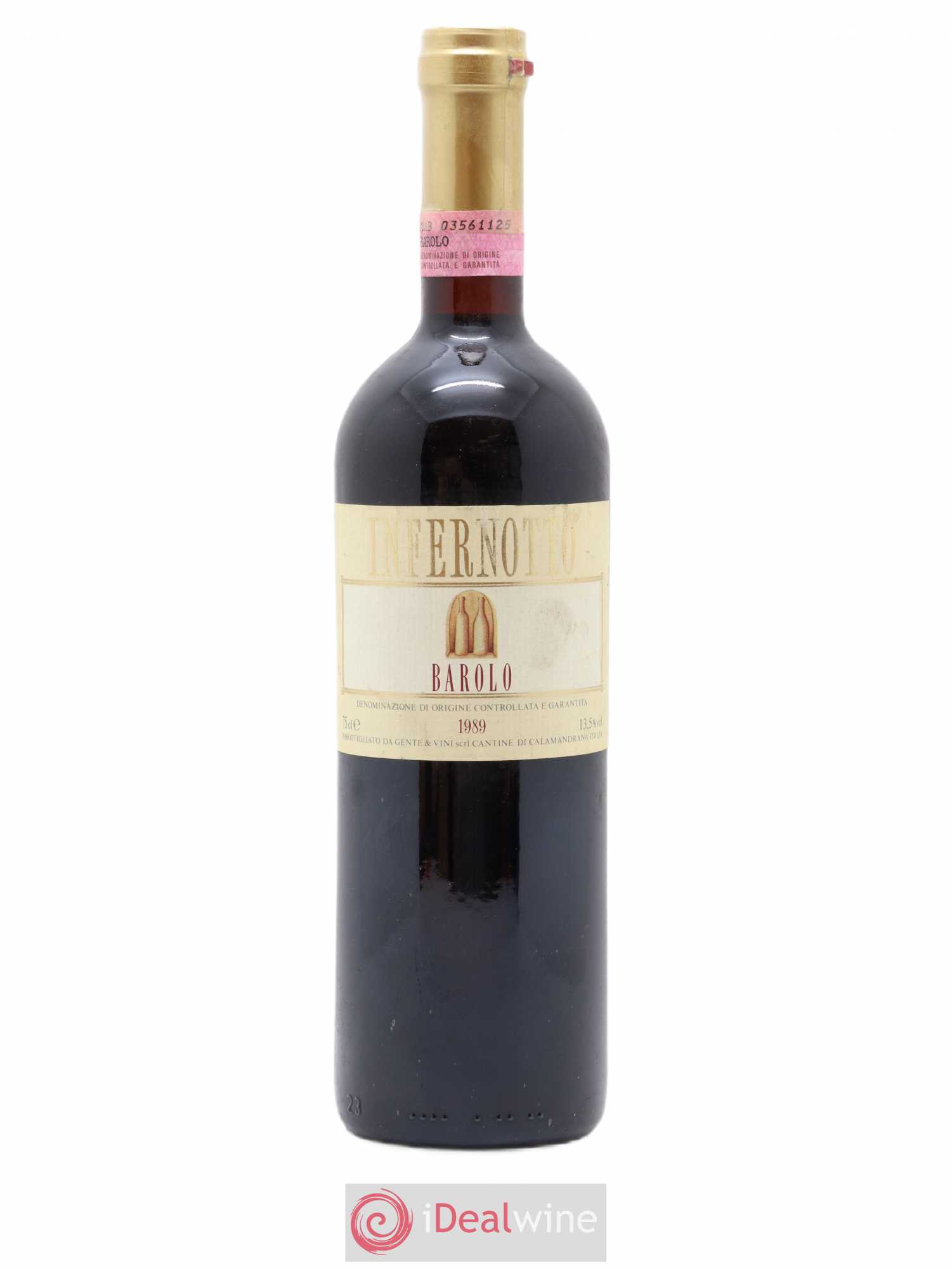 Barolo Infernotto 1989 - Posten von 1 Flasche - 0