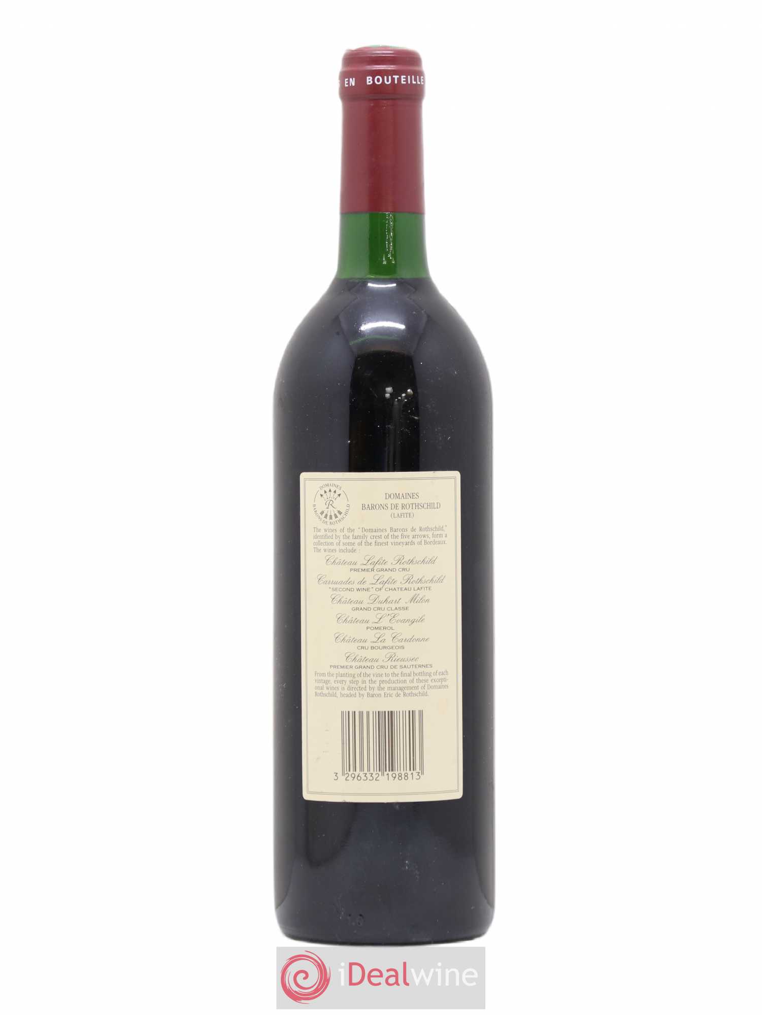 Carruades de Lafite Rothschild Second Vin 1988 - Lot de 1 bouteille - 1