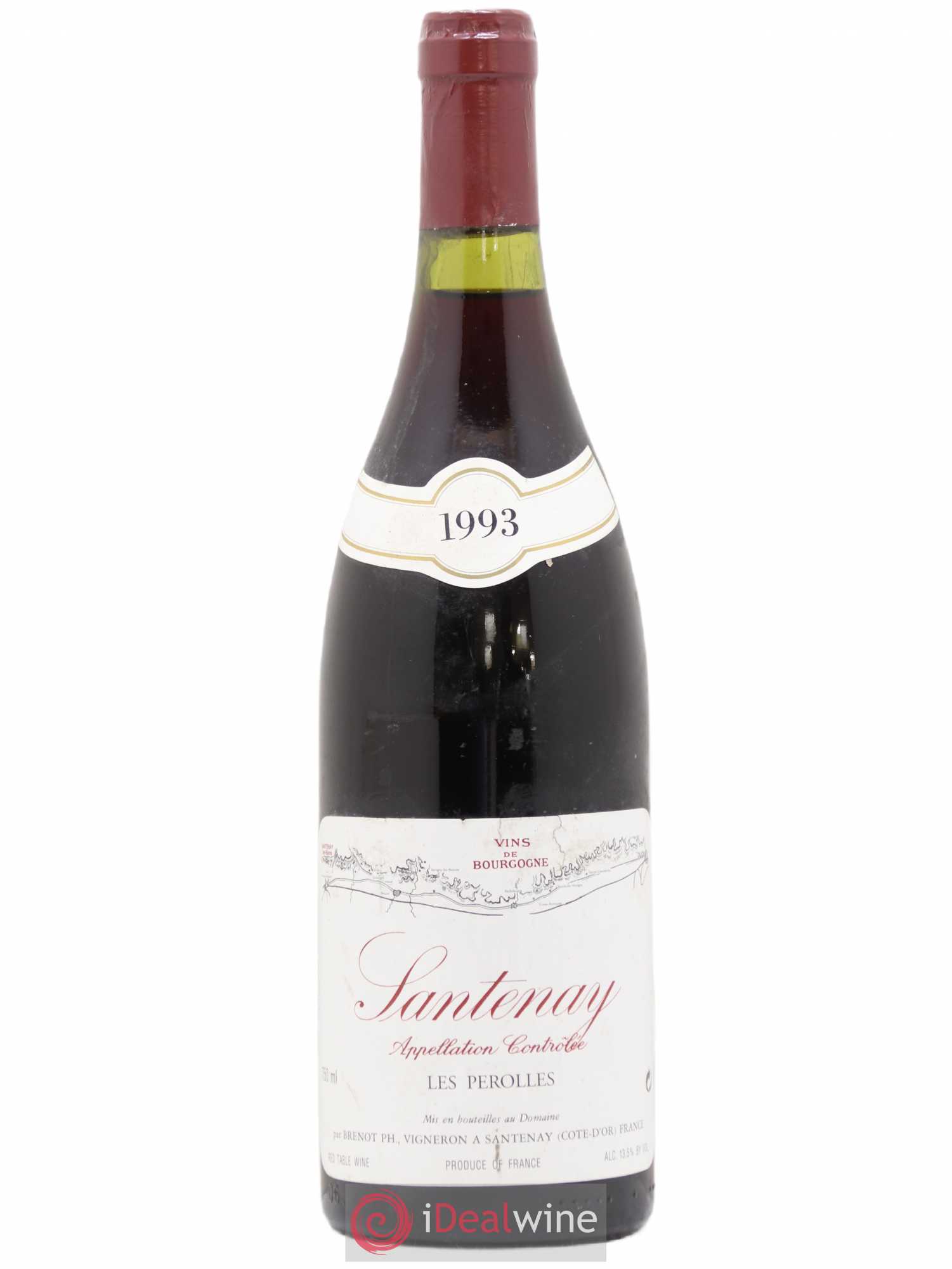 Santenay Les Perolles Brenot 1993 - Posten von 1 Flasche - 0