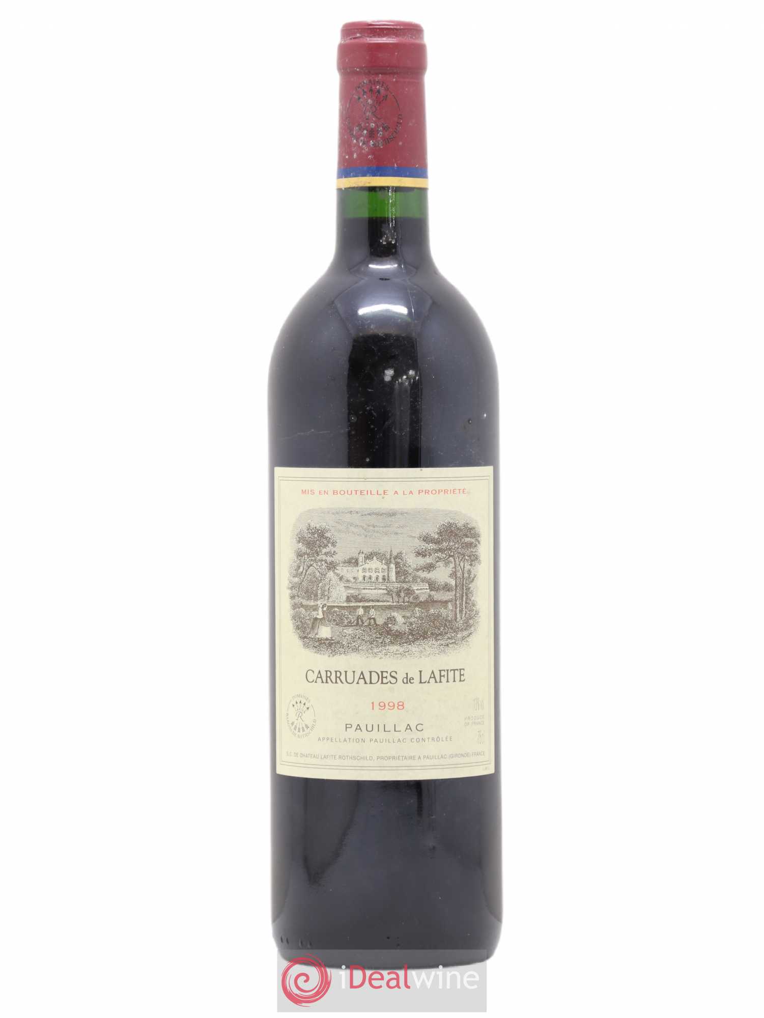 Carruades de Lafite Rothschild Second Vin 1998 - Lot de 1 bouteille - 0