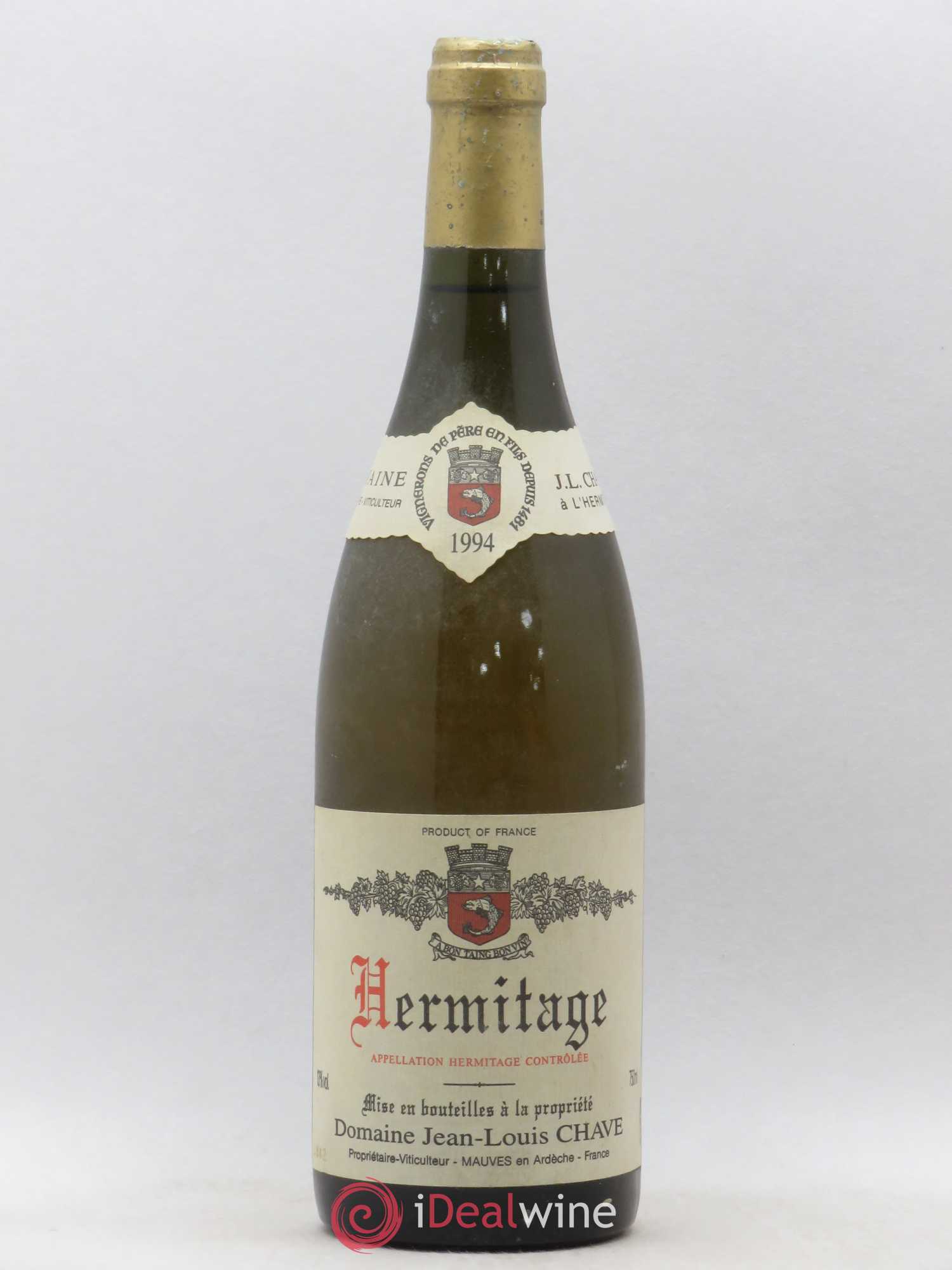 Hermitage Jean-Louis Chave 1994 - Lot de 1 bouteille - 0