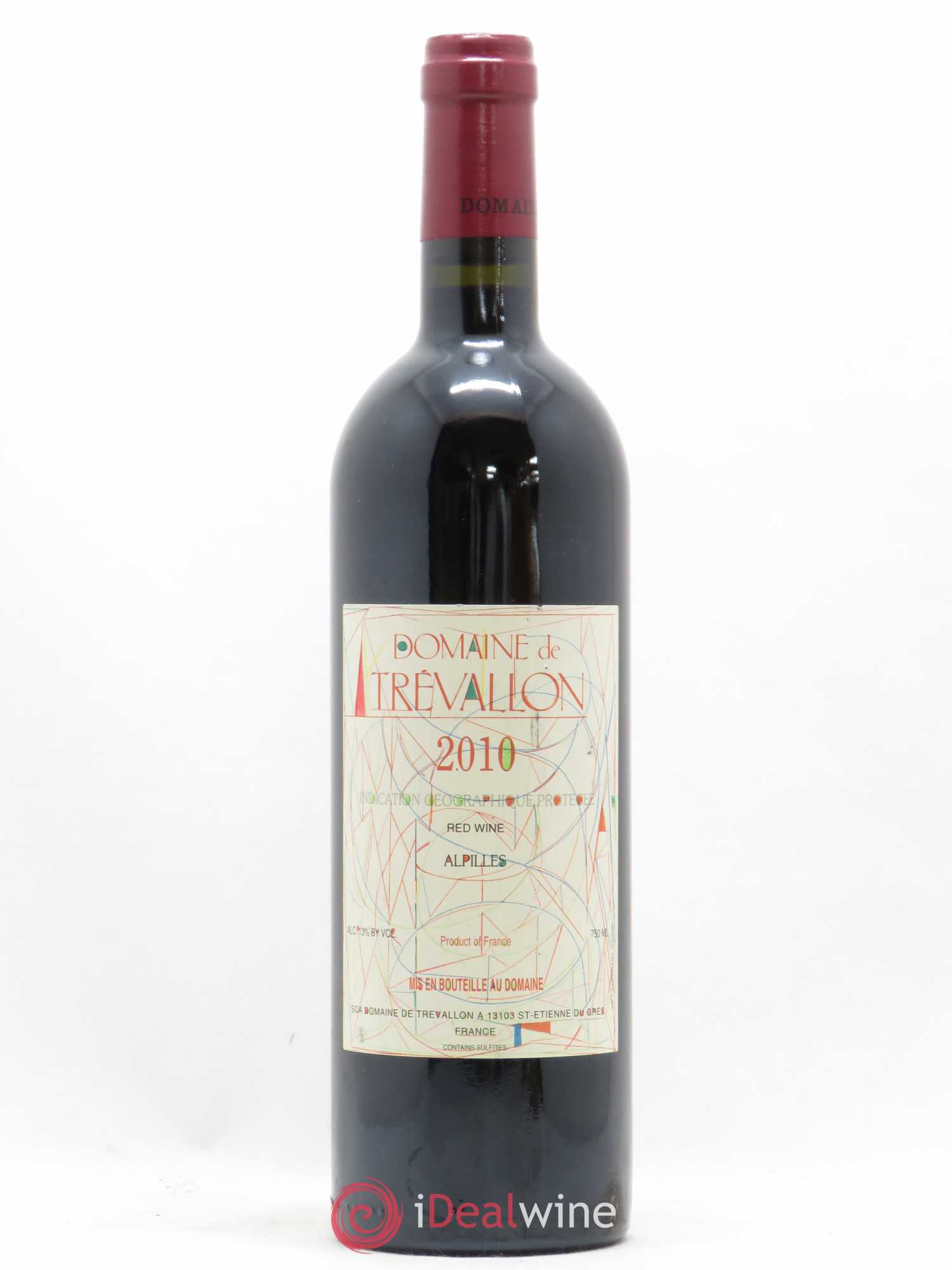 Alpilles Trévallon (Domaine de) Eloi Dürrbach 2010 - Lot de 1 bouteille - 0