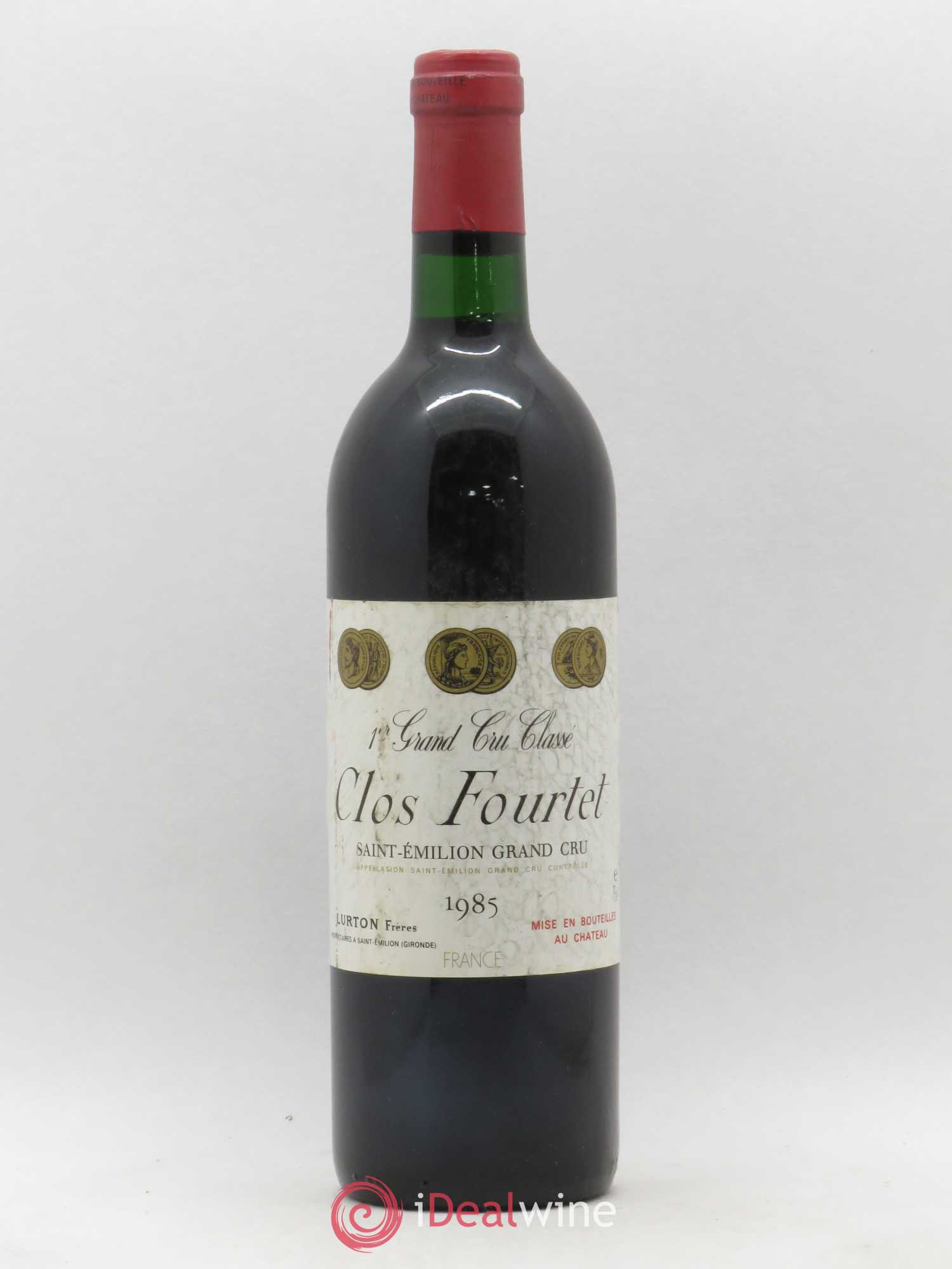 Clos Fourtet 1er Grand Cru Classé B 1985 - Lot de 1 bouteille - 0
