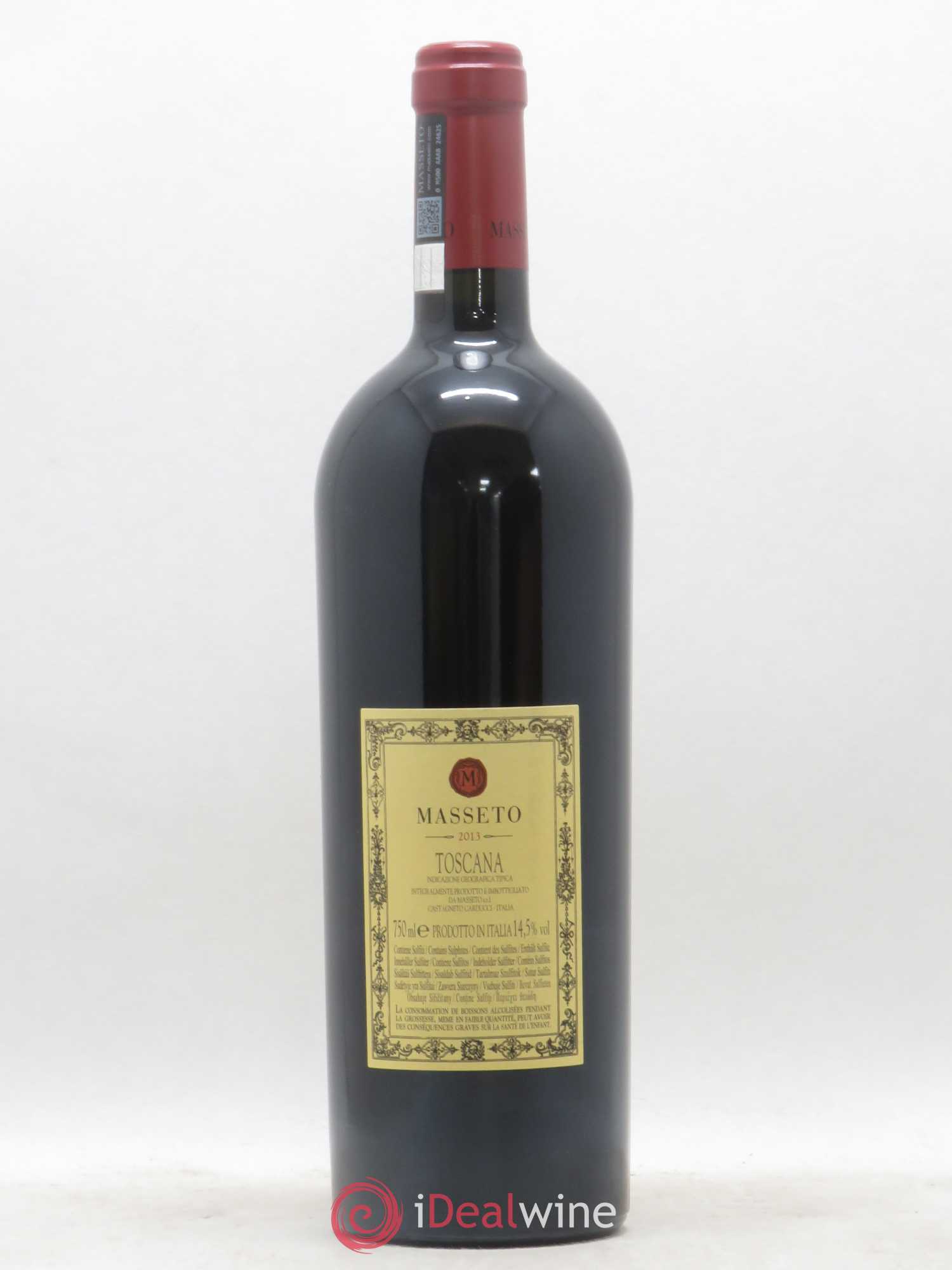 Toscana IGT Tenuta Dell'Ornellaia Masseto Frescobaldi 2013 - Lot de 1 bouteille - 1