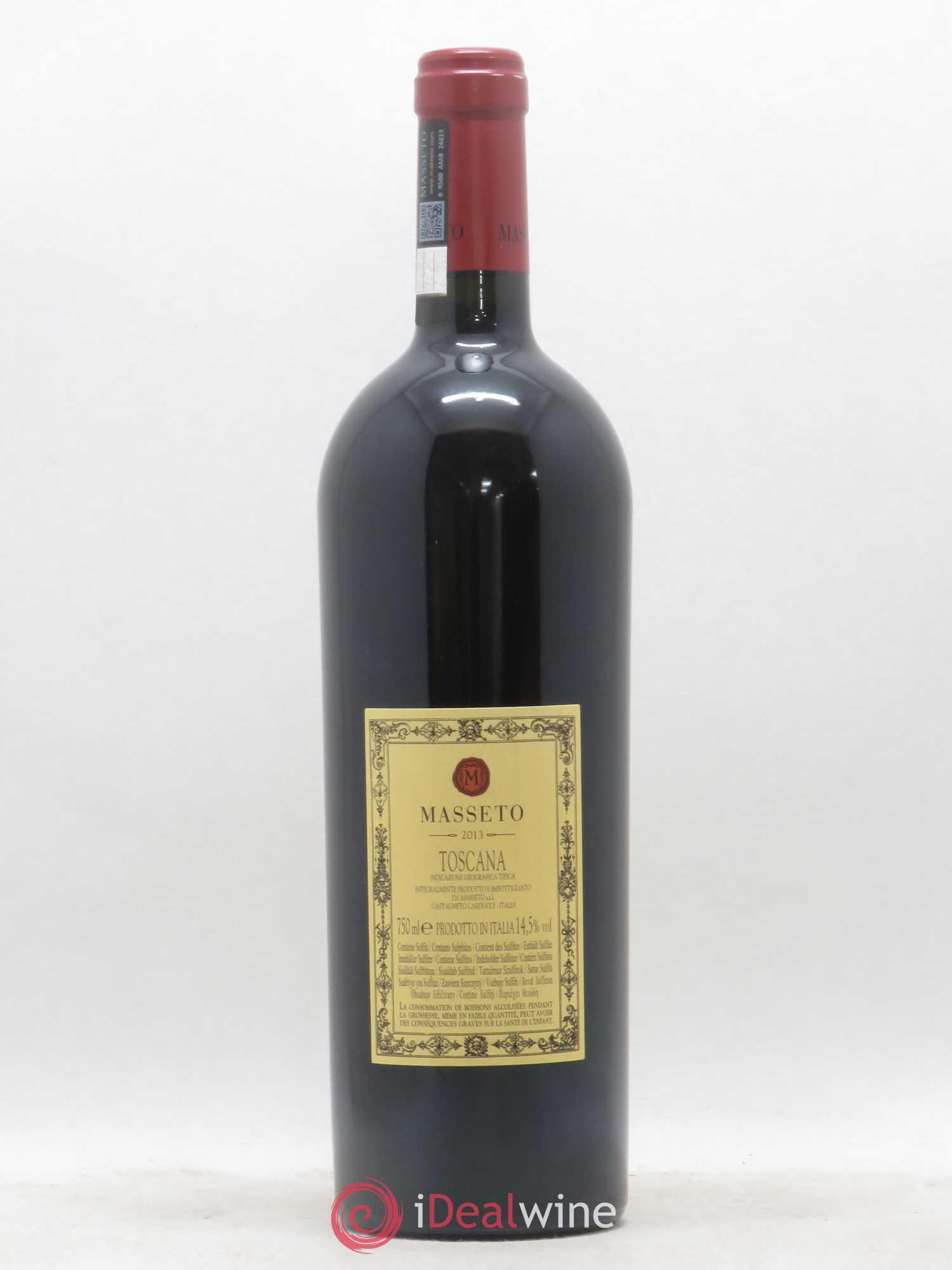 Toscana IGT Tenuta Dell'Ornellaia Masseto Frescobaldi 2013 - Lot de 1 bouteille - 1