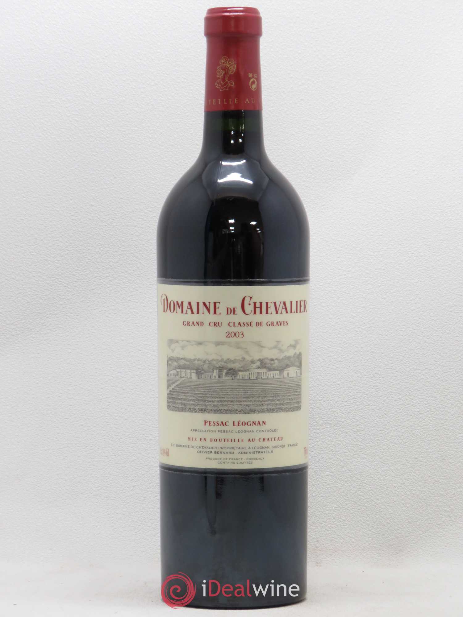 Domaine de Chevalier Cru Classé de Graves 2003 - Lot de 1 bouteille - 0