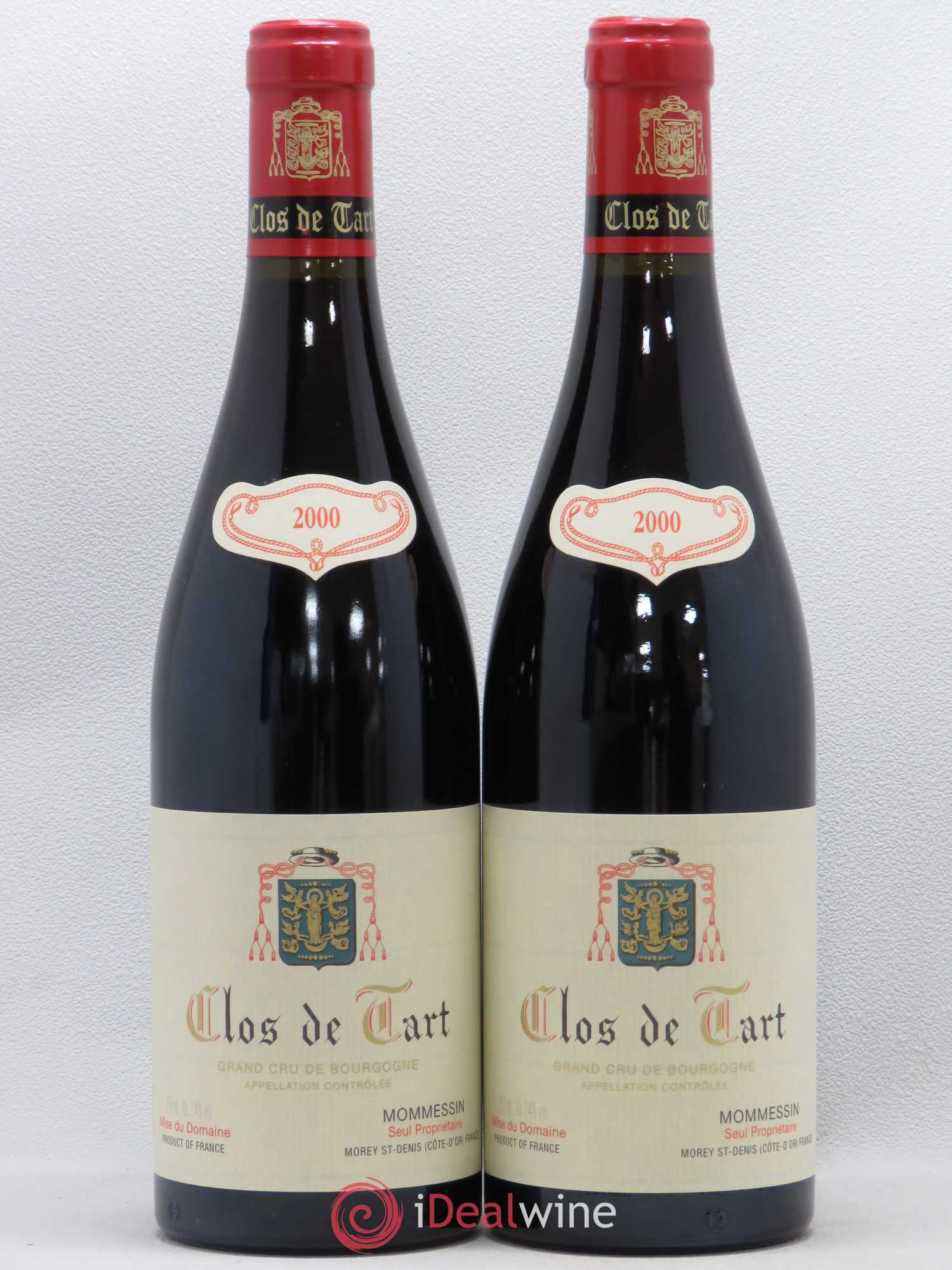Clos de Tart Grand Cru Clos de Tart 2000 - Lot de 2 bouteilles - 0