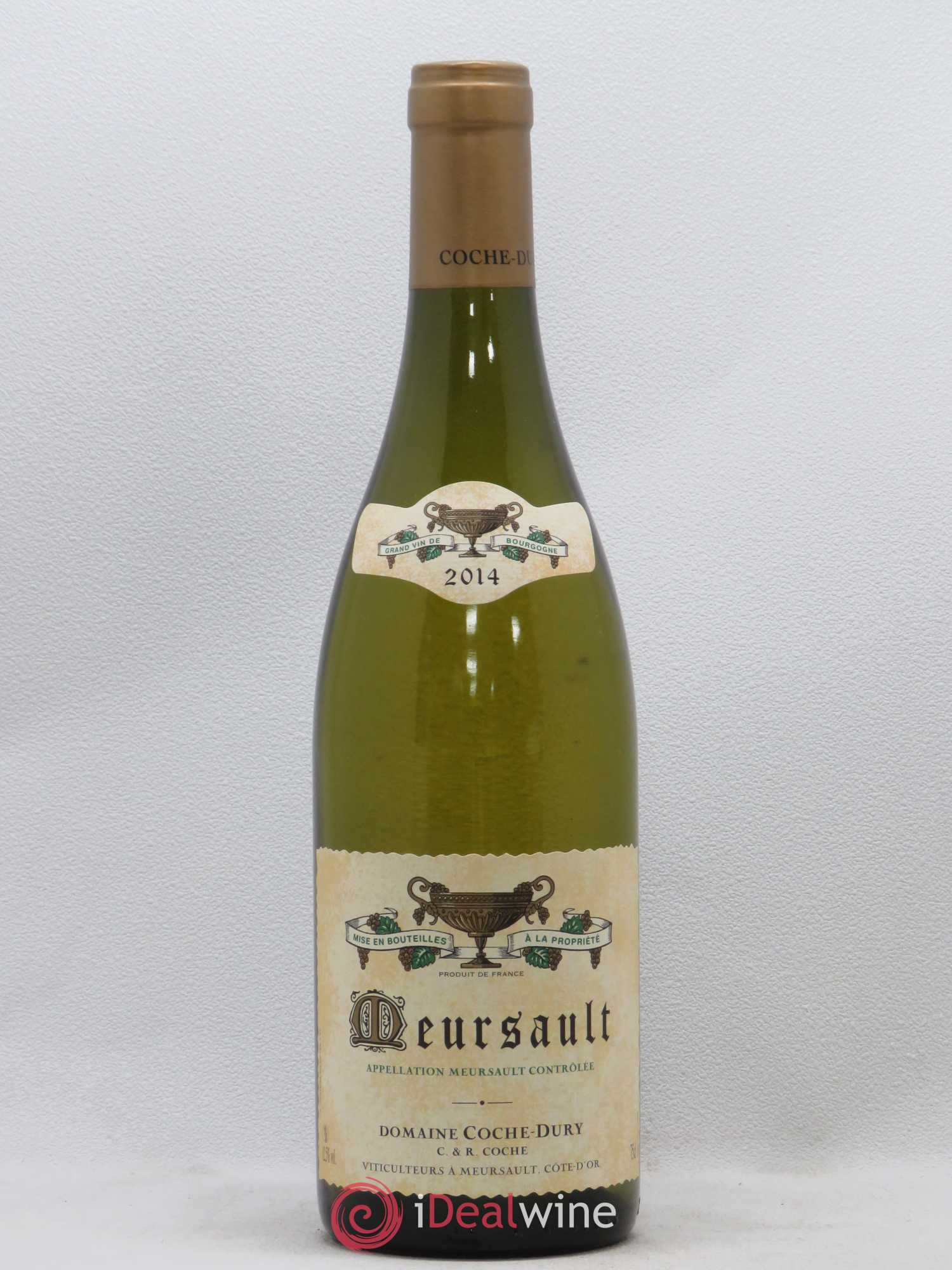 Meursault Coche Dury (Domaine) 2014 - Lot de 1 bouteille - 0